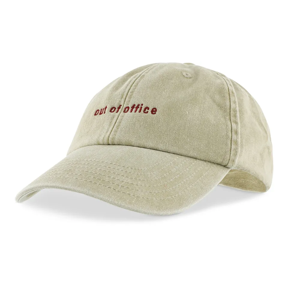 Ella and Rapha Out of Office cappellino verde unisex
