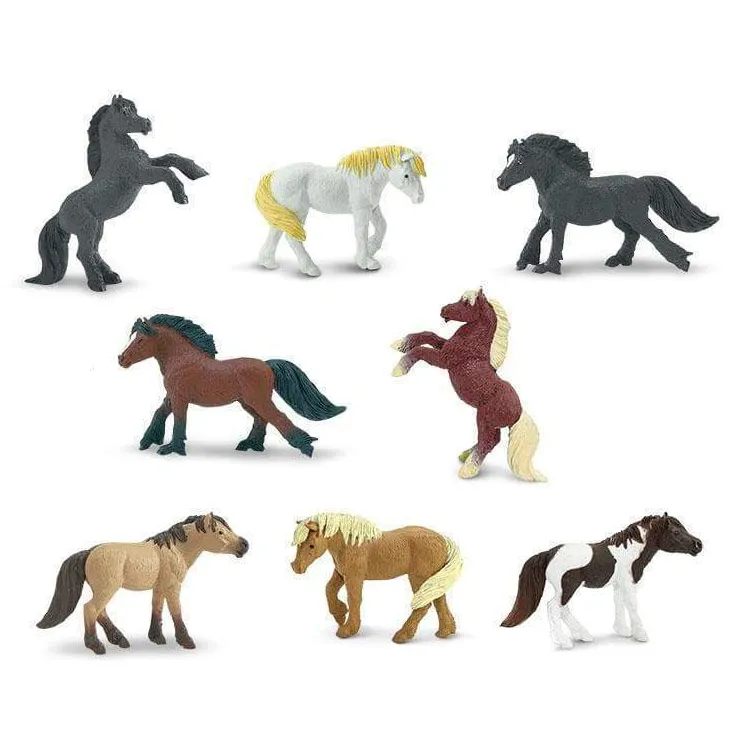 Safari Ltd Toob Pony Prateria 8 Miniature