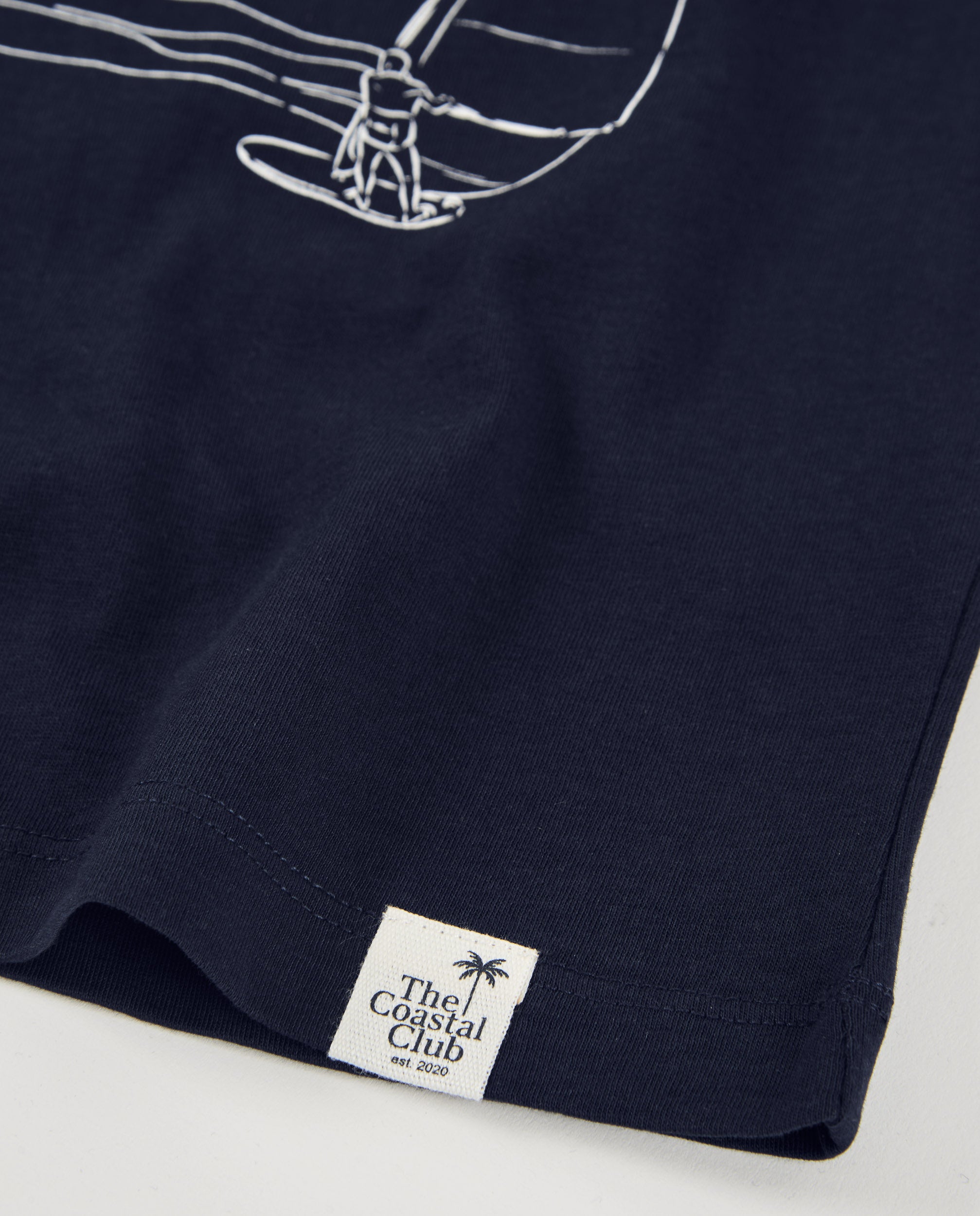 Tuc tuc t-shirt bambino costa blu navy