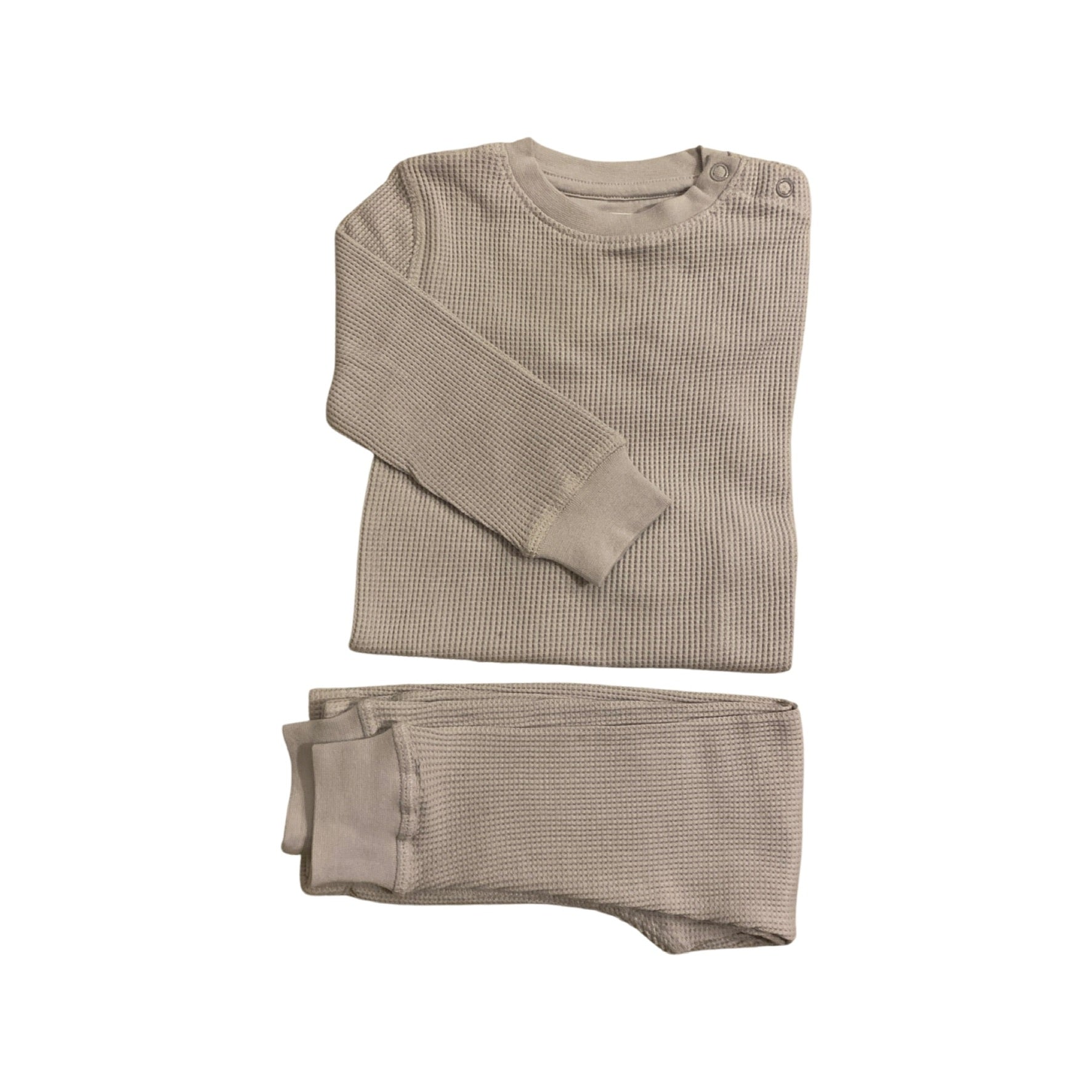Slugs & Snails Raincloud set waffle bimbi grigio chiaro cotone bio
