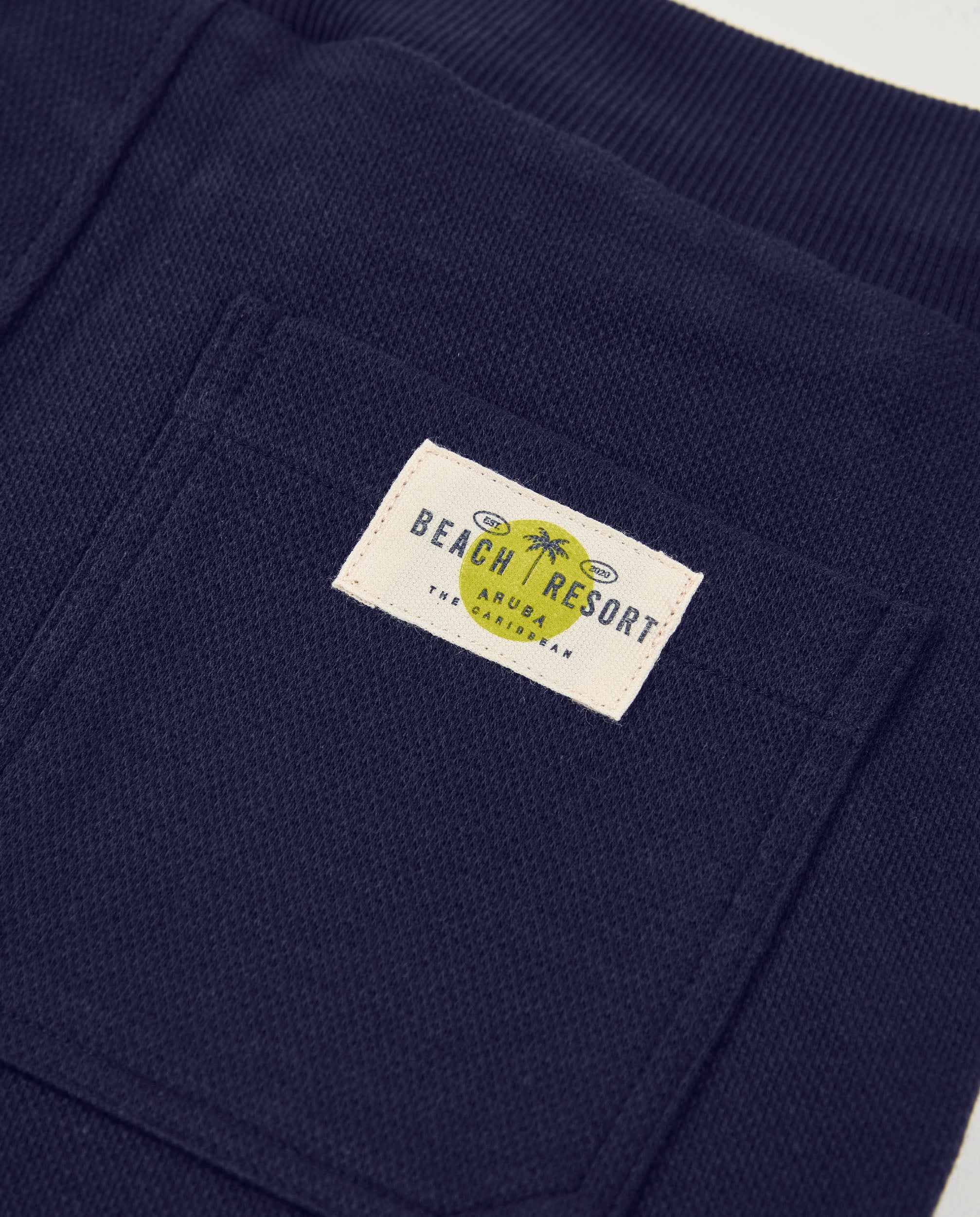 Tuc Tuc bermuda bimbo blu navy in tessuto morbido