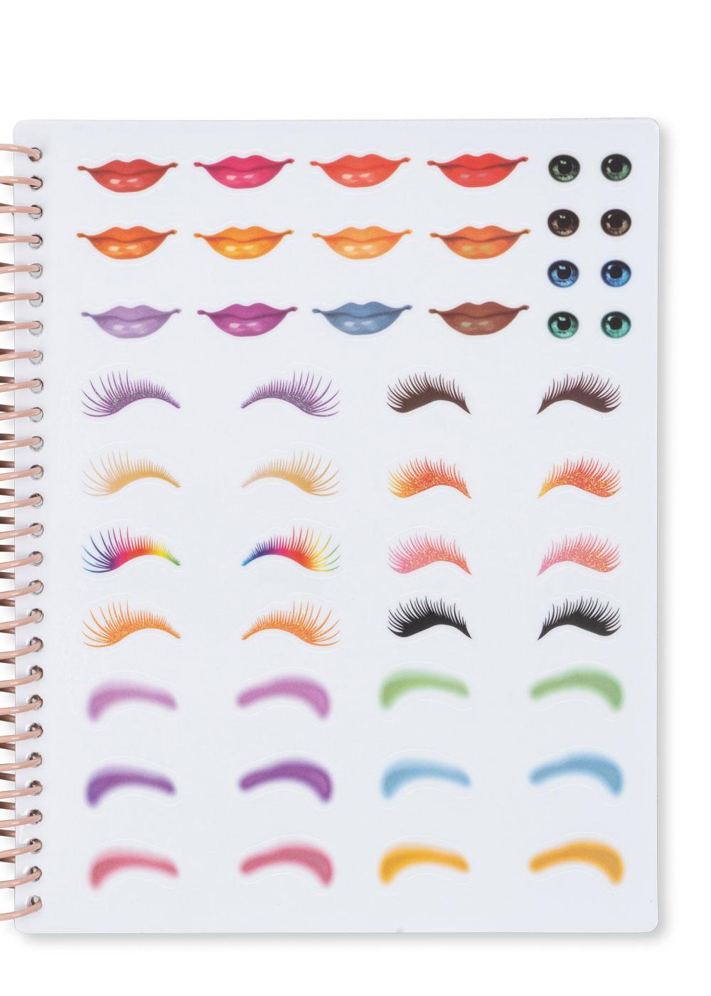 Konges Sløjd Glam Me Up album adesivi riutilizzabili