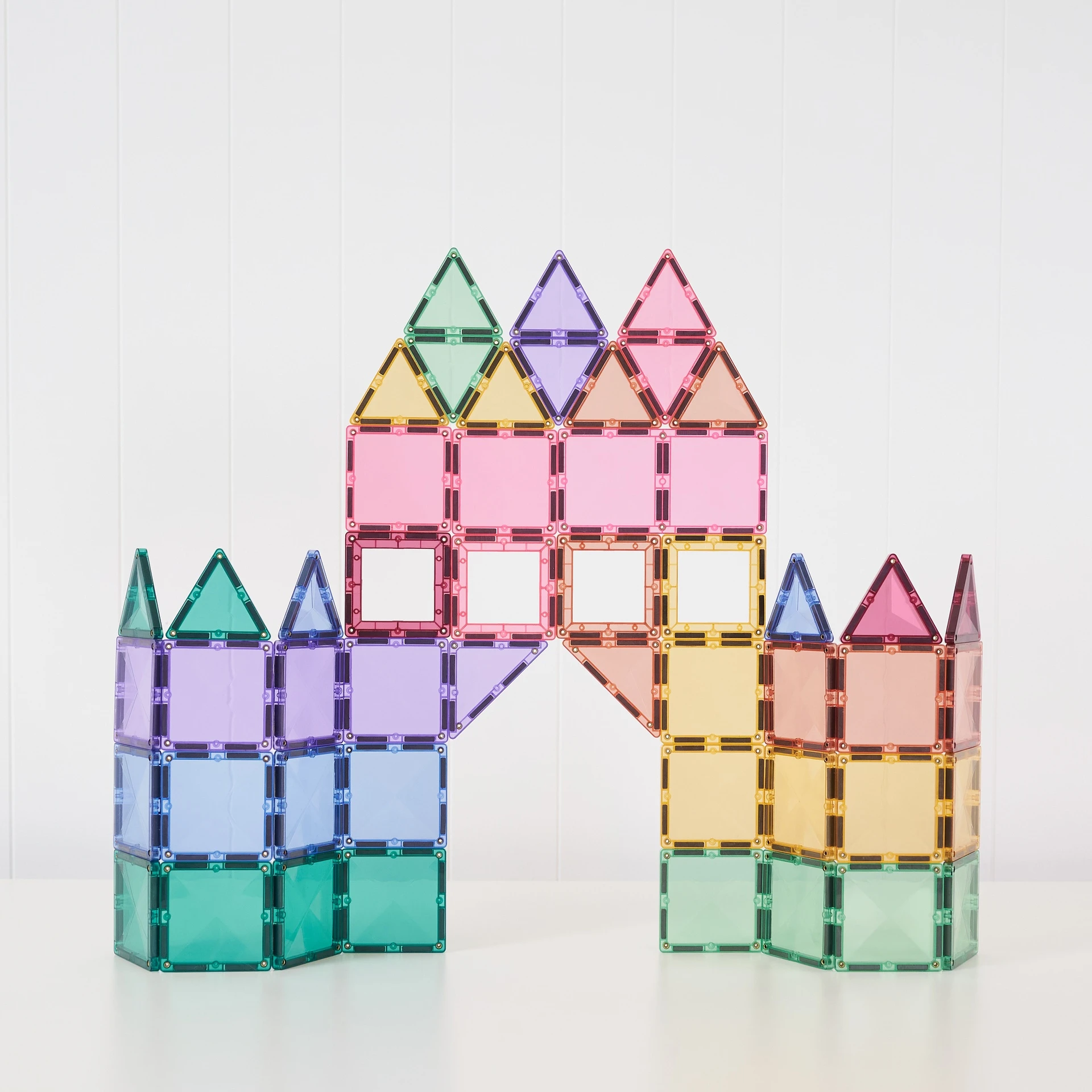 Connetix Pastel Creative Pack costruzioni magnetiche 104 pezzi