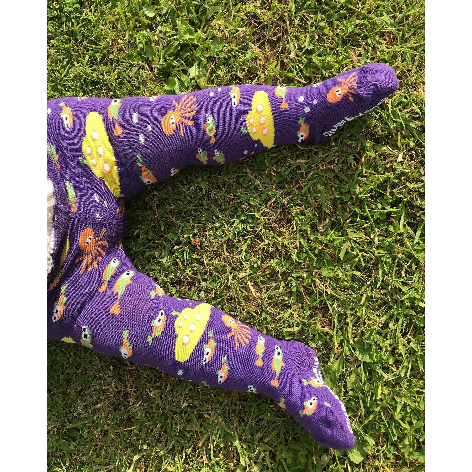 Slugs & Snails Sub collant bimbo cotone bio viola