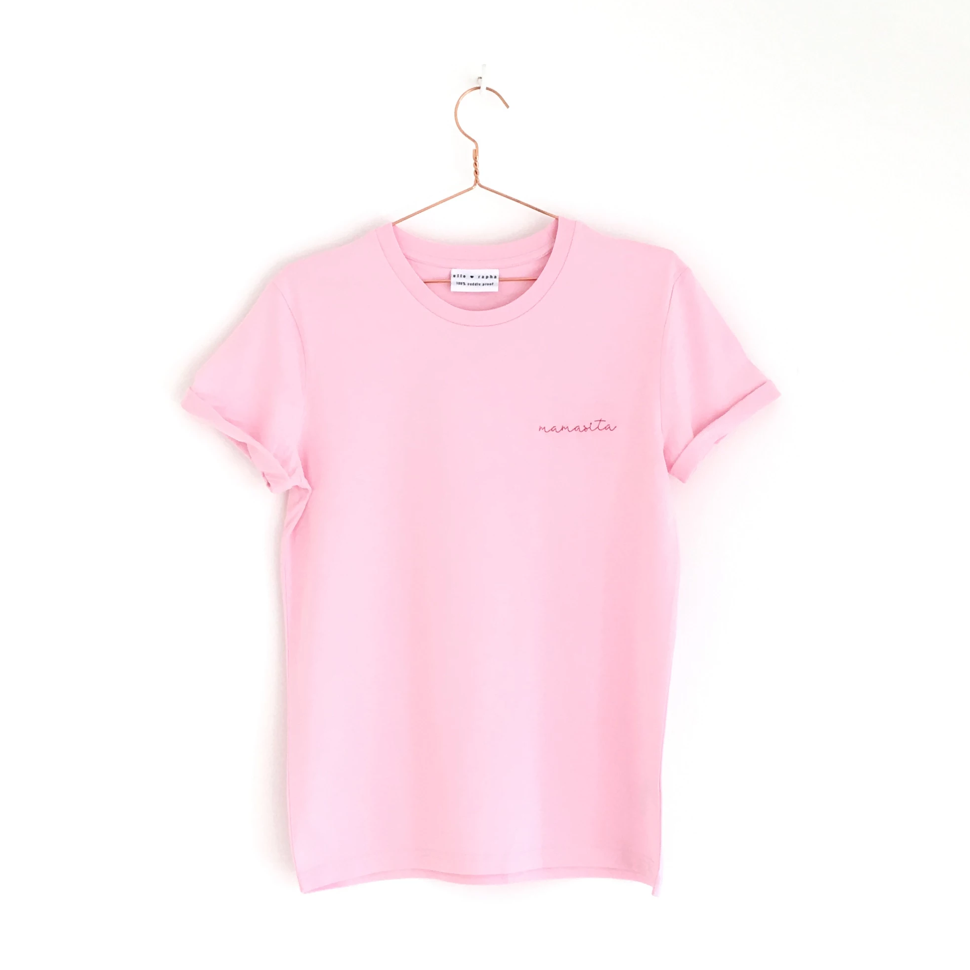 Ella and Rapha MAMASITA t-shirt donna rosa in cotone