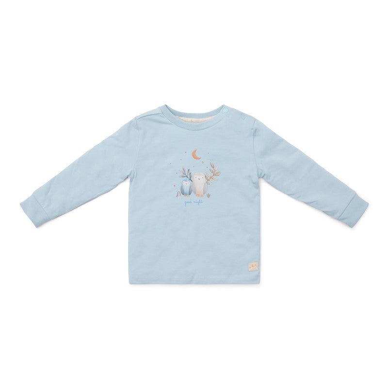 Little Dutch Forest Friends pigiama bimbo blu 2 pezzi bio