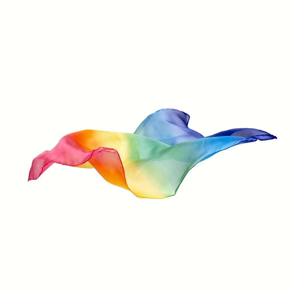 Sarah’s Silks Playsilks Telo Seta Arcobaleno 52 cm