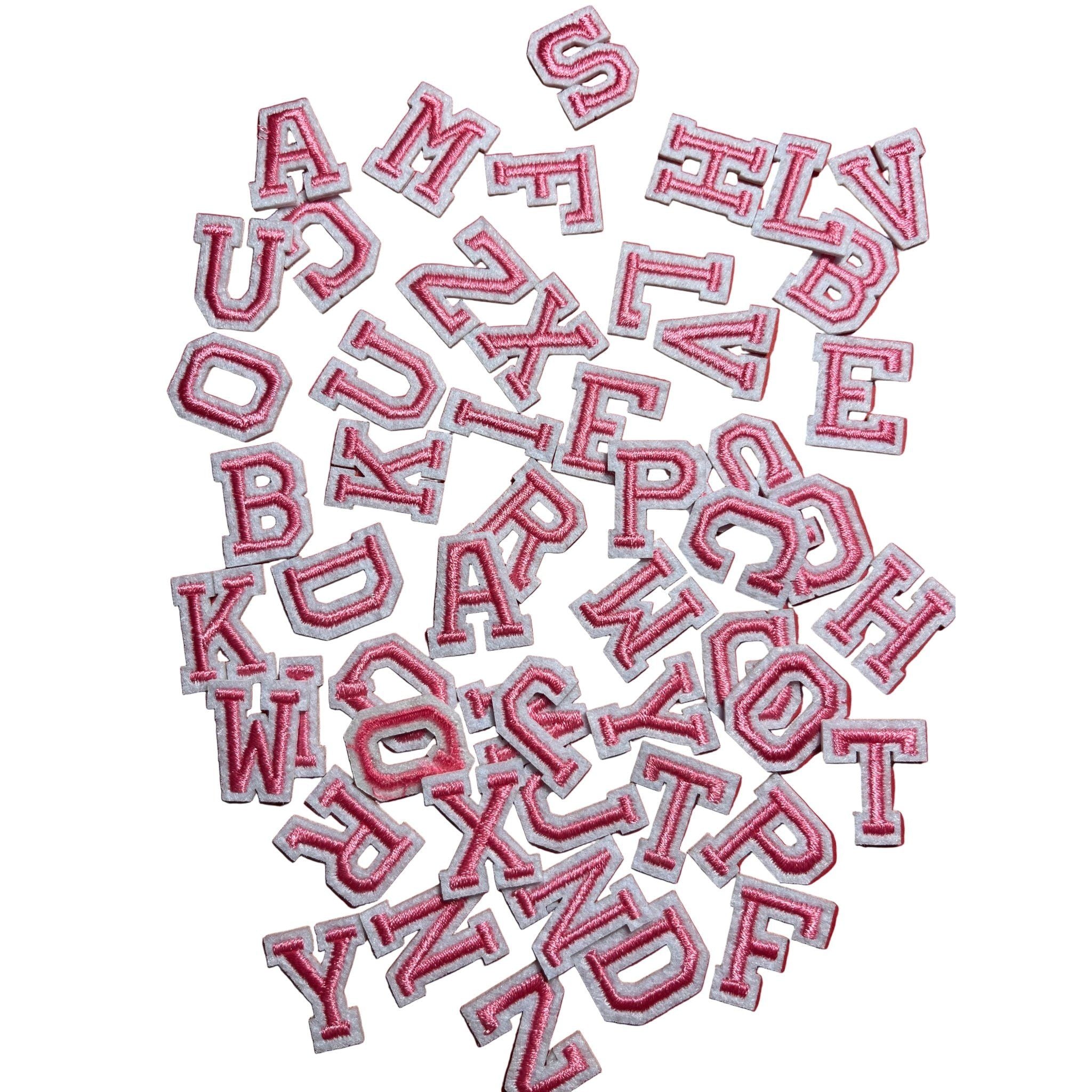Slugs & Snails Mini Varsity lettere termoadesive 2 cm A-Z