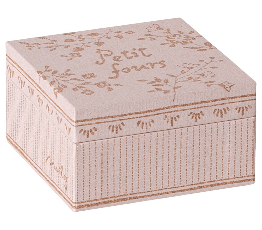 Maileg Torte e Alzatina Miniatura Gioco Rosa Set 3 Torte