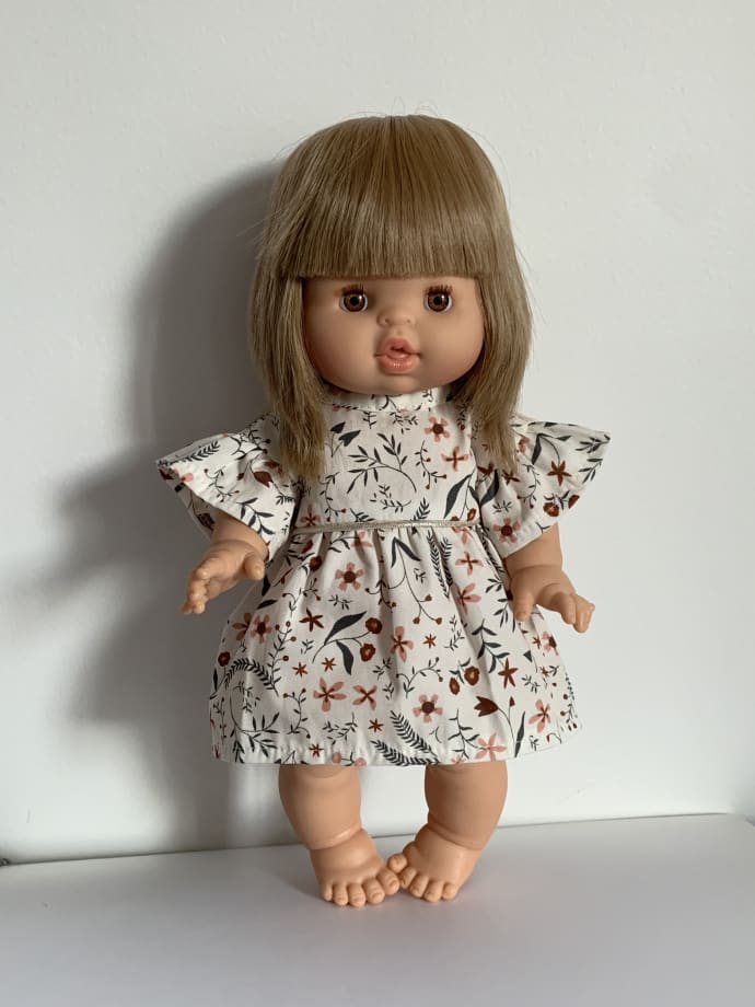 Minikane Collection Duo abito bambina e bambola cotone
