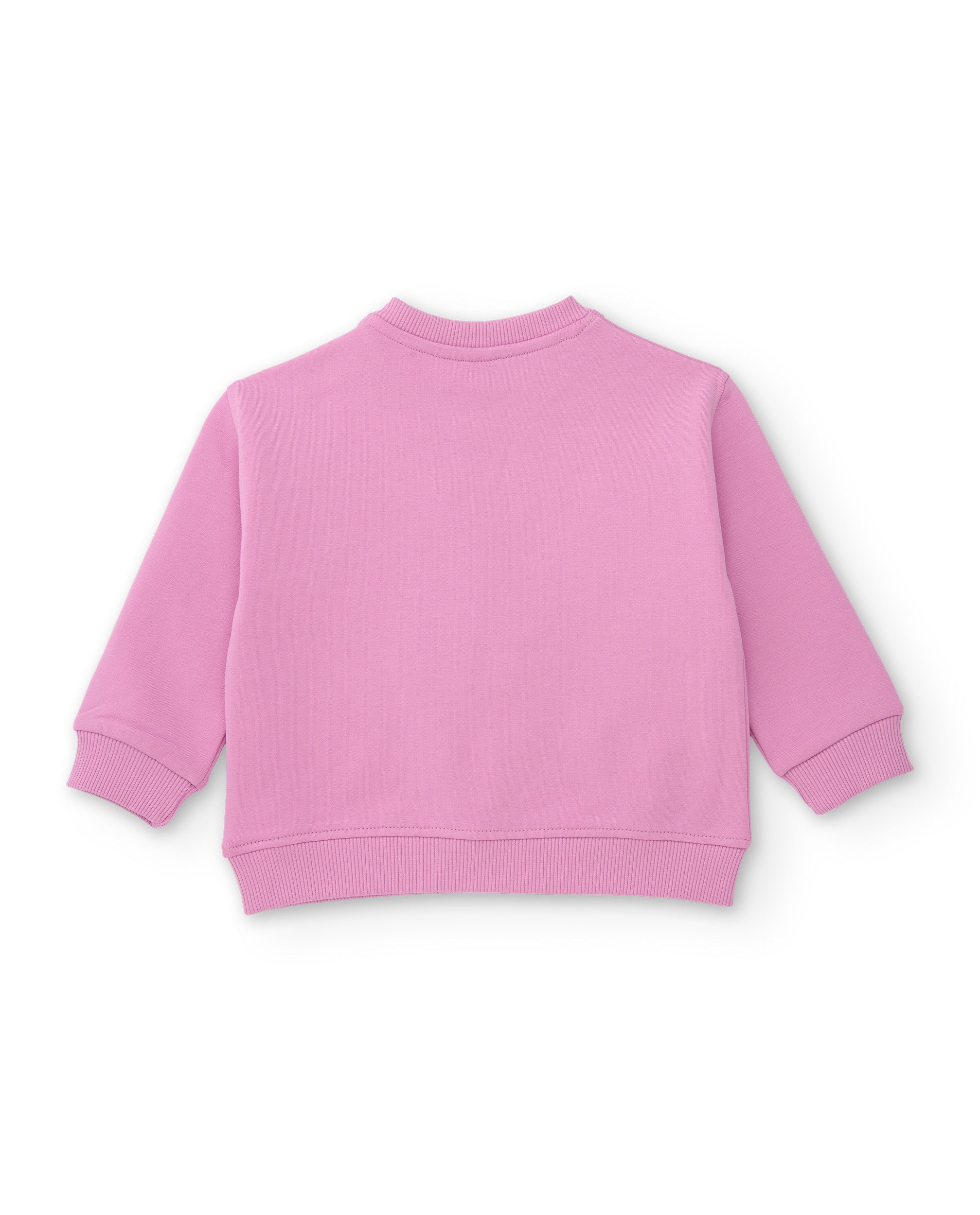 Tuc Tuc Capuccino felpa bambina rosa con ghepardo