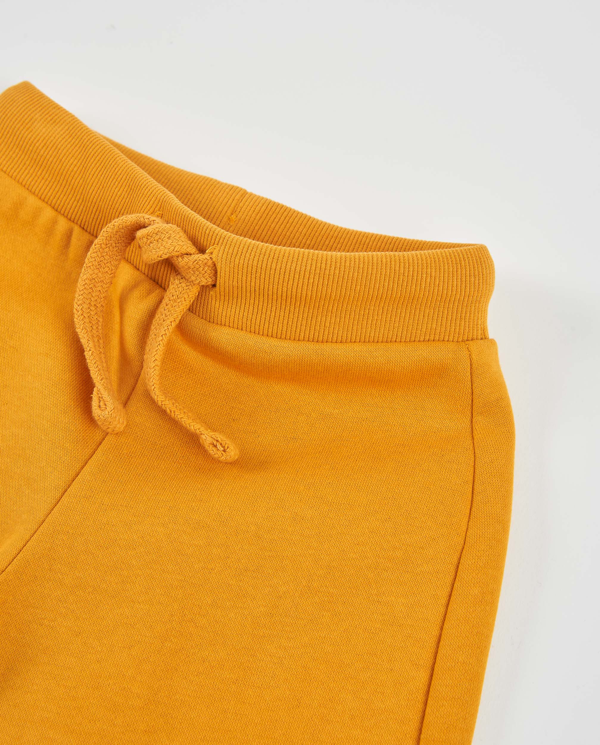 Tuc tuc pantaloni felpa bambino senape elastico