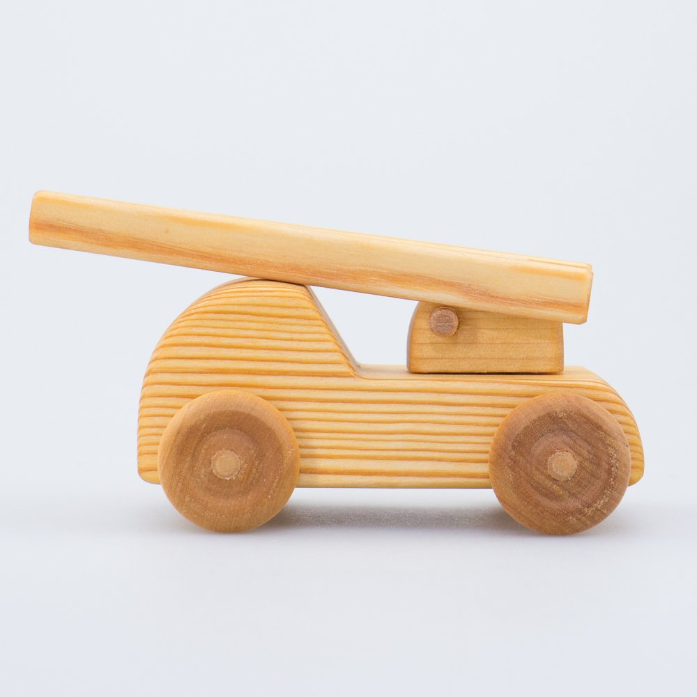 Drei Blatter Mini Auto Pompieri legno 13 cm