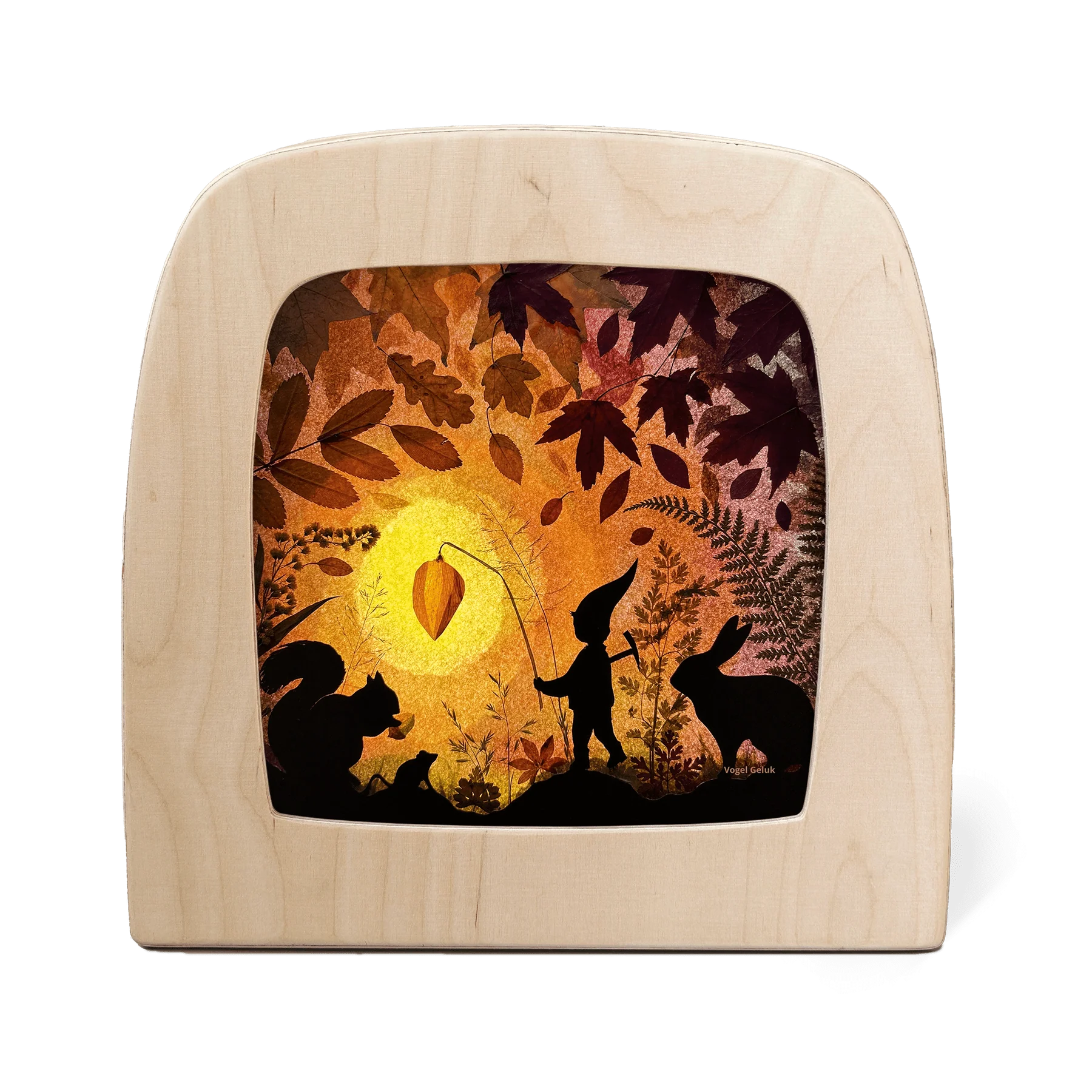 Toverlux Vogel Geluk Lantern trasparenza per lampada