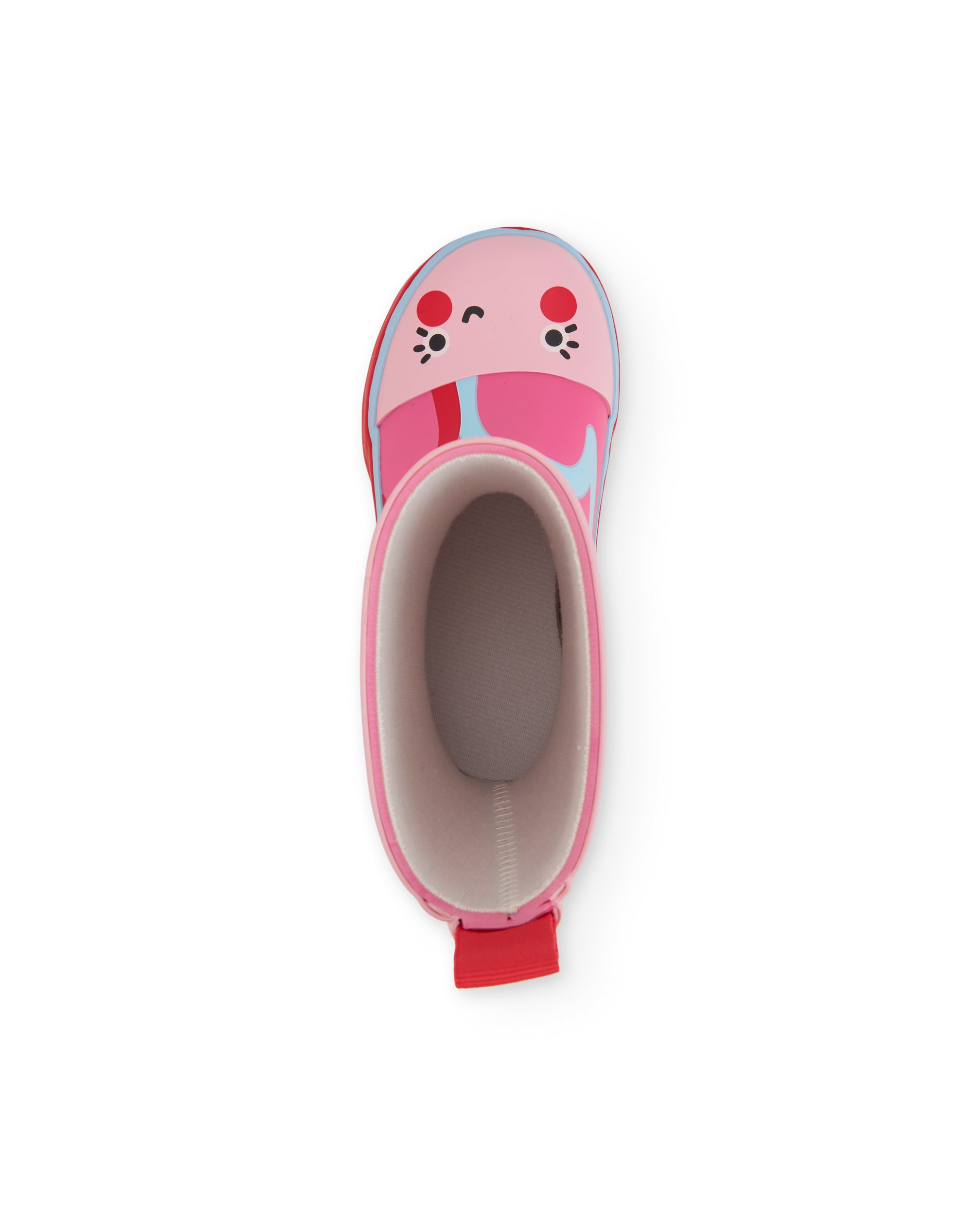 Tuc Tuc stivali pioggia bambina cuori rosa antiscivolo