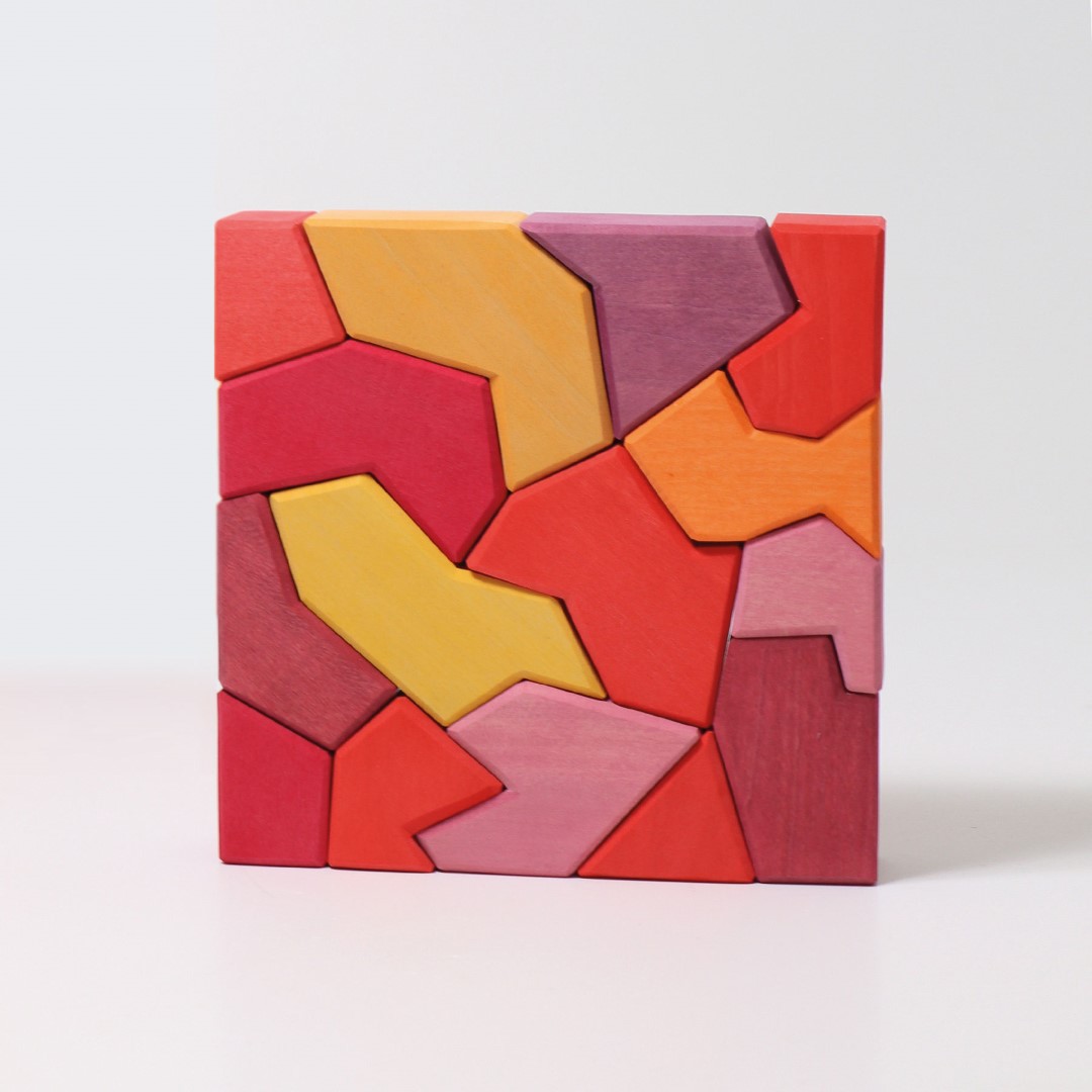 Grimm's Quattro temperamenti costruzioni legno 61 pezzi