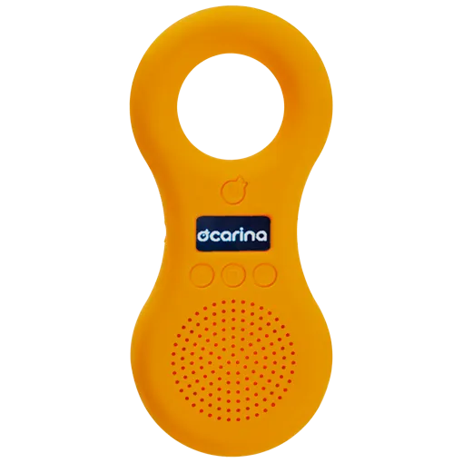Ocarina 4GB lettore MP3 bambini giallo registratore