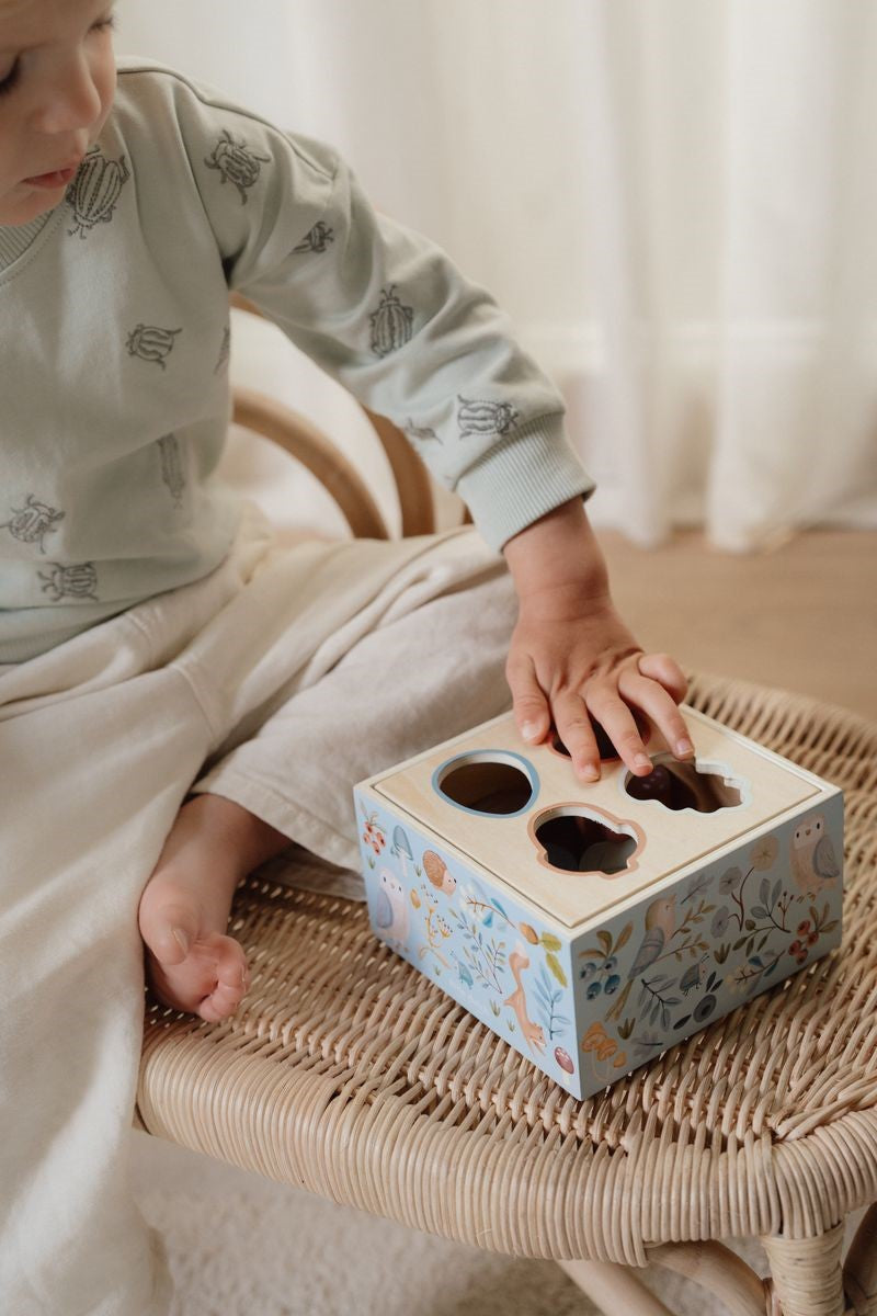Little Dutch Forest Friends cubo forme in legno
