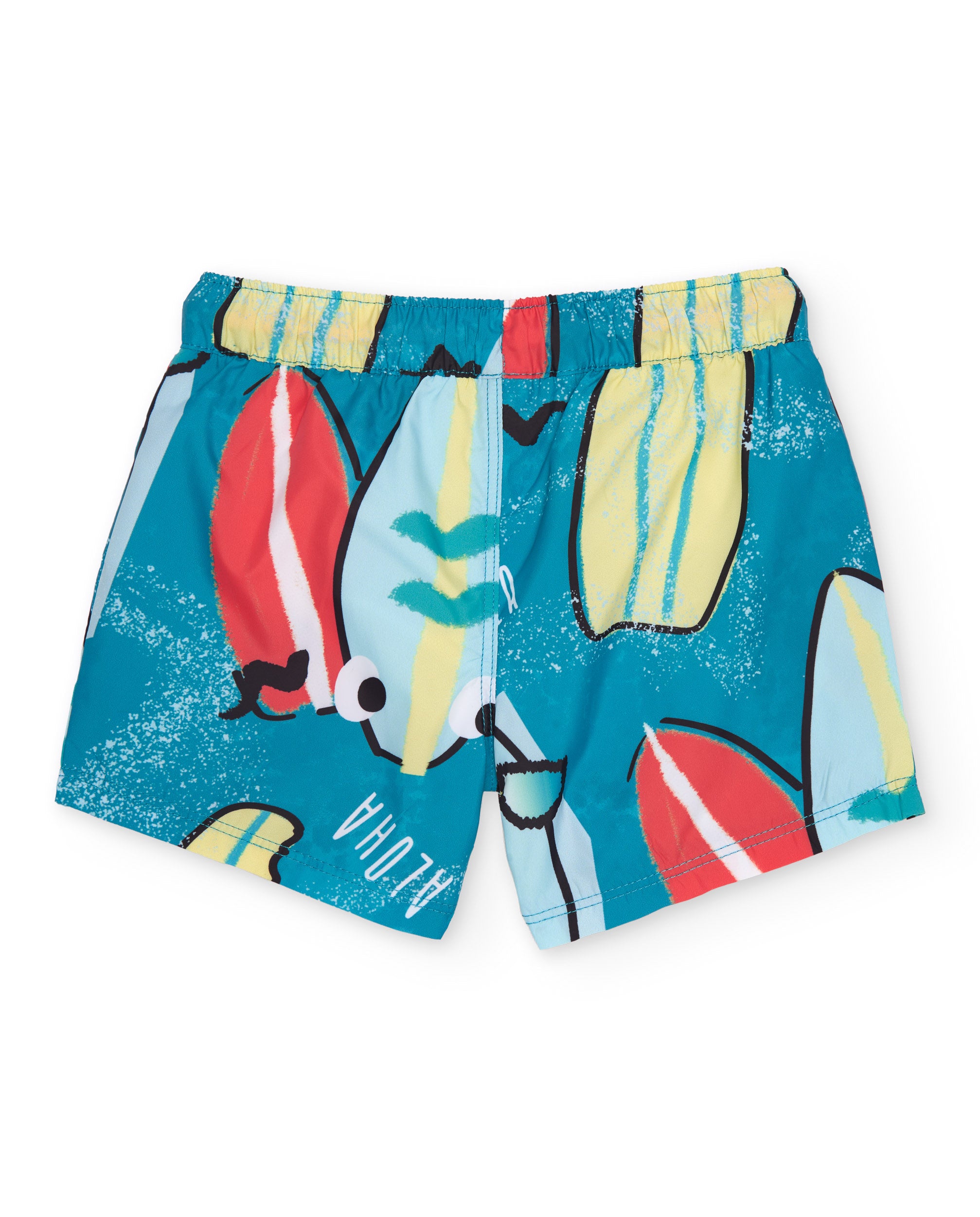 Tuc Tuc Costume Mare Bimbo Surfboards Turchese Asciugatura Rapida