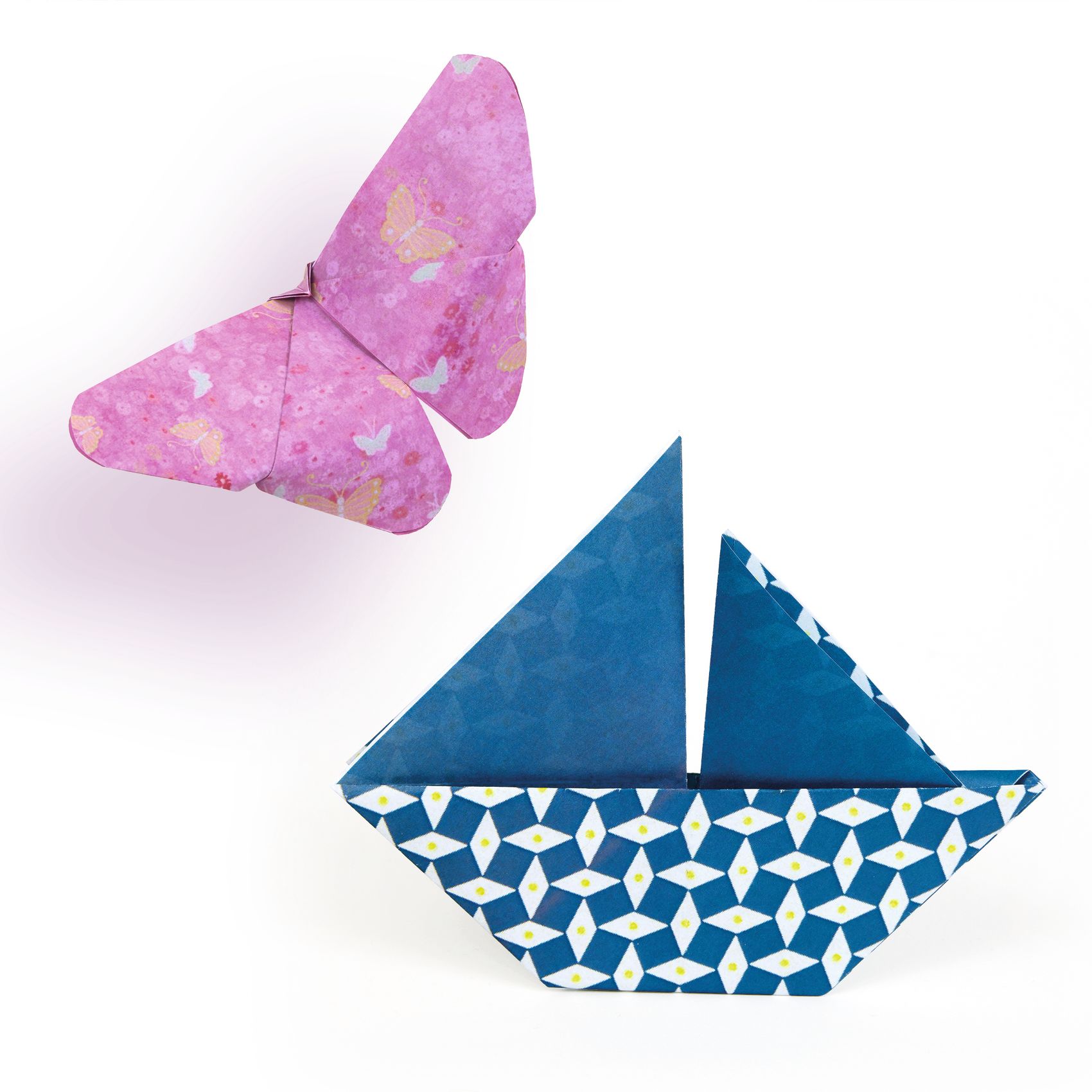 Djeco Natsu carta origami 20x20 cm 100 fogli fronte retro