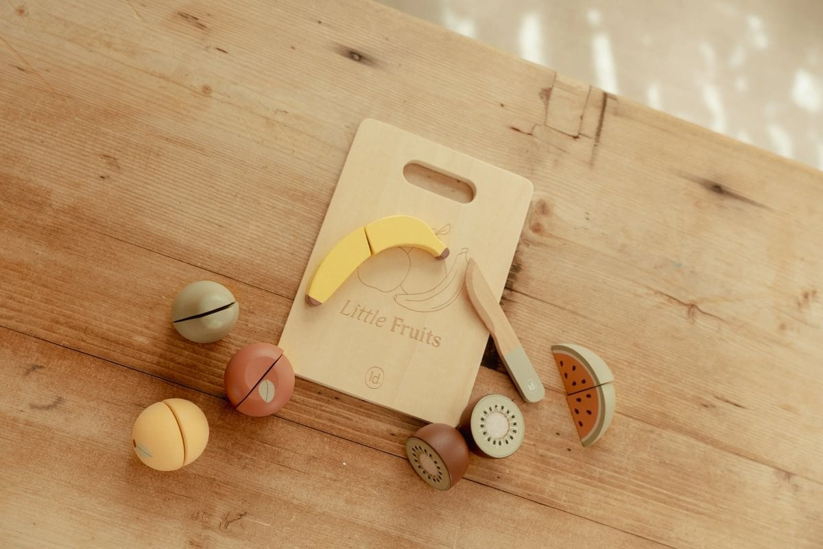 Little Dutch frutta da tagliare gioco legno 6 frutti