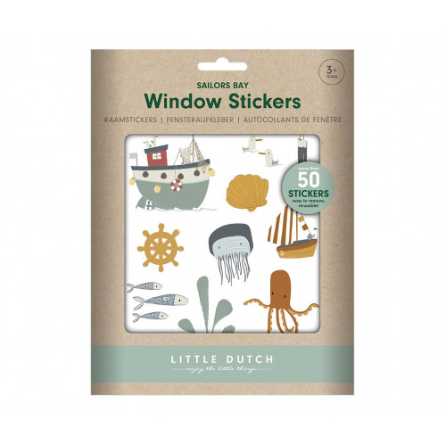 Little Dutch Sailor Bay stickers finestra riposizionabili