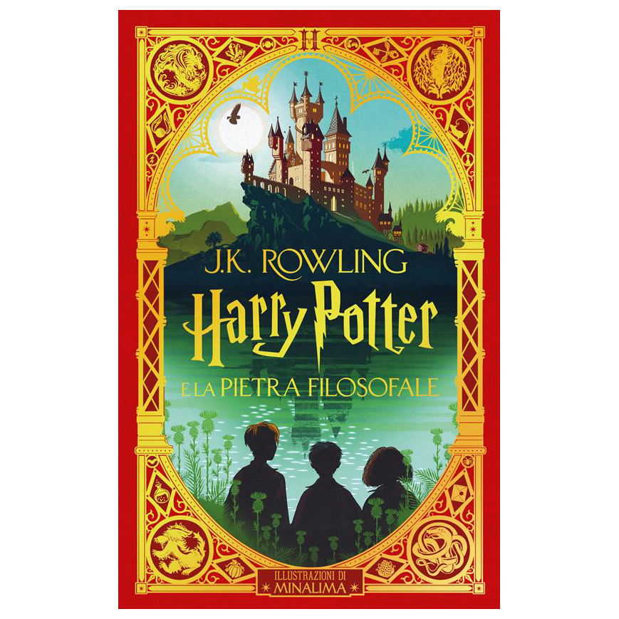 Salani Harry Potter pietra filosofale libro illustrato MinaLima