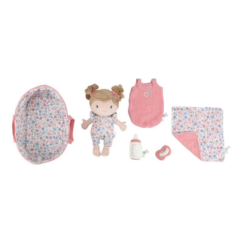 Little Dutch Baby Jim Set Bambola di Stoffa Rosa