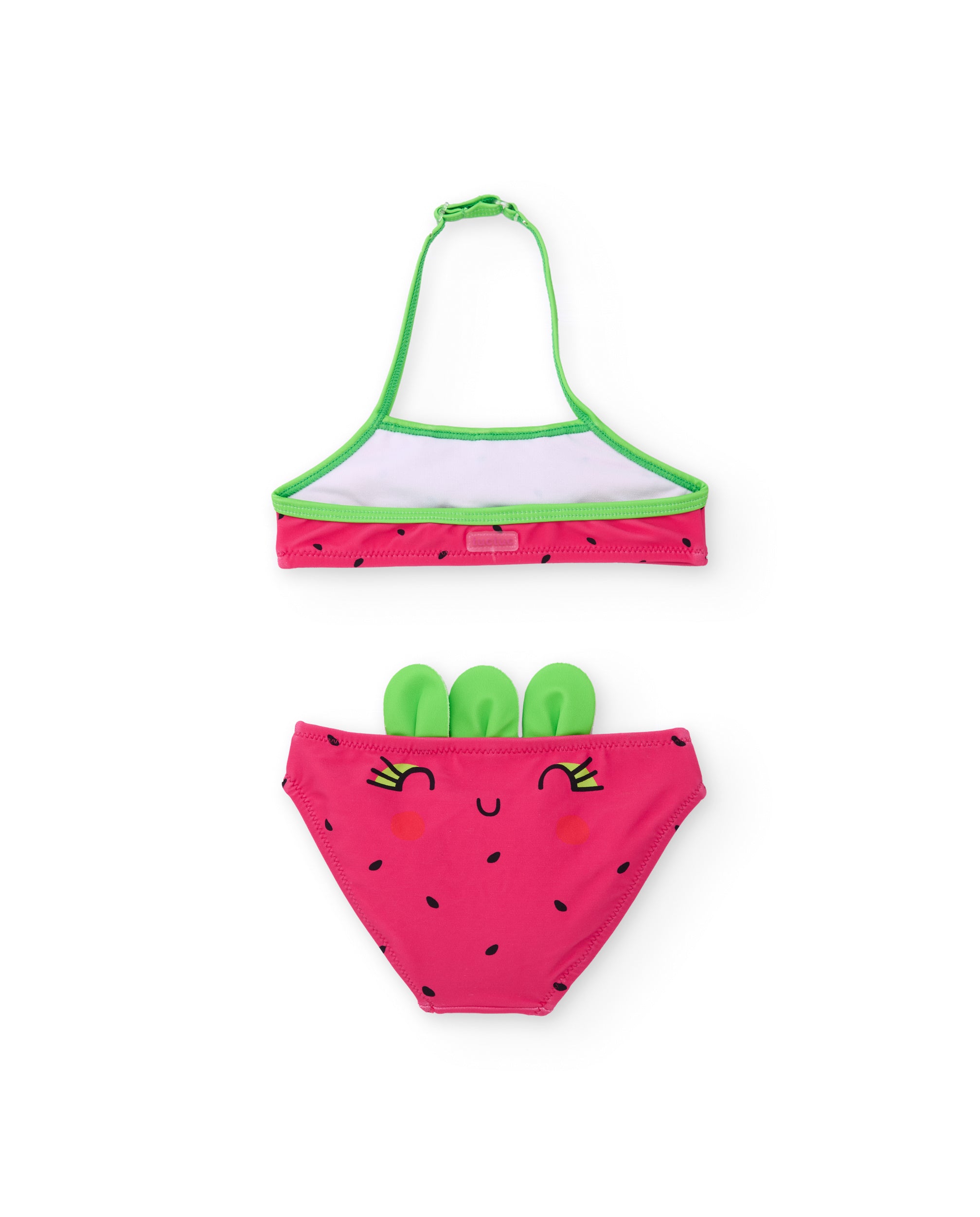 Tuc Tuc bikini bambina rosso fragola