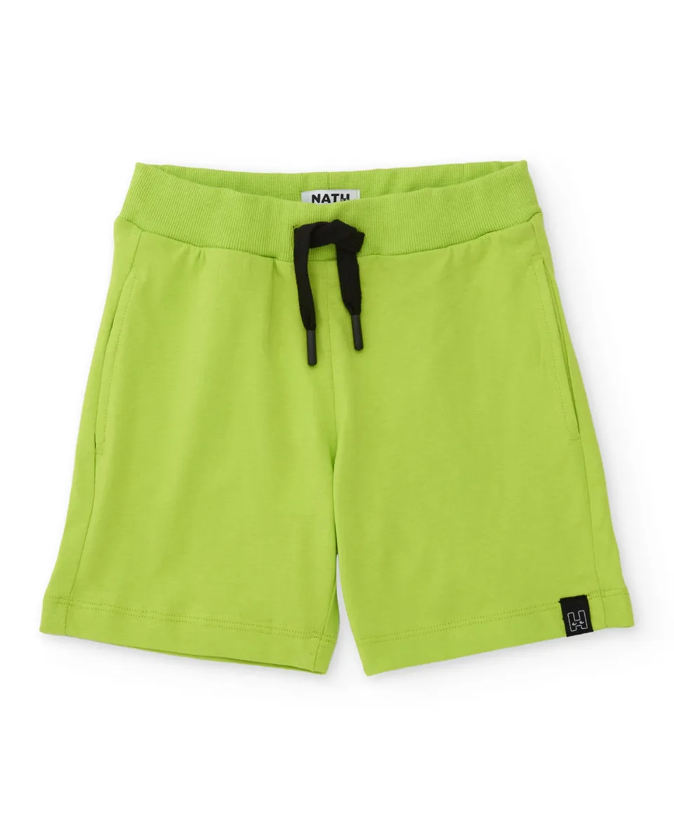 Tuc Tuc bermuda bambino verde lime tasche laterali