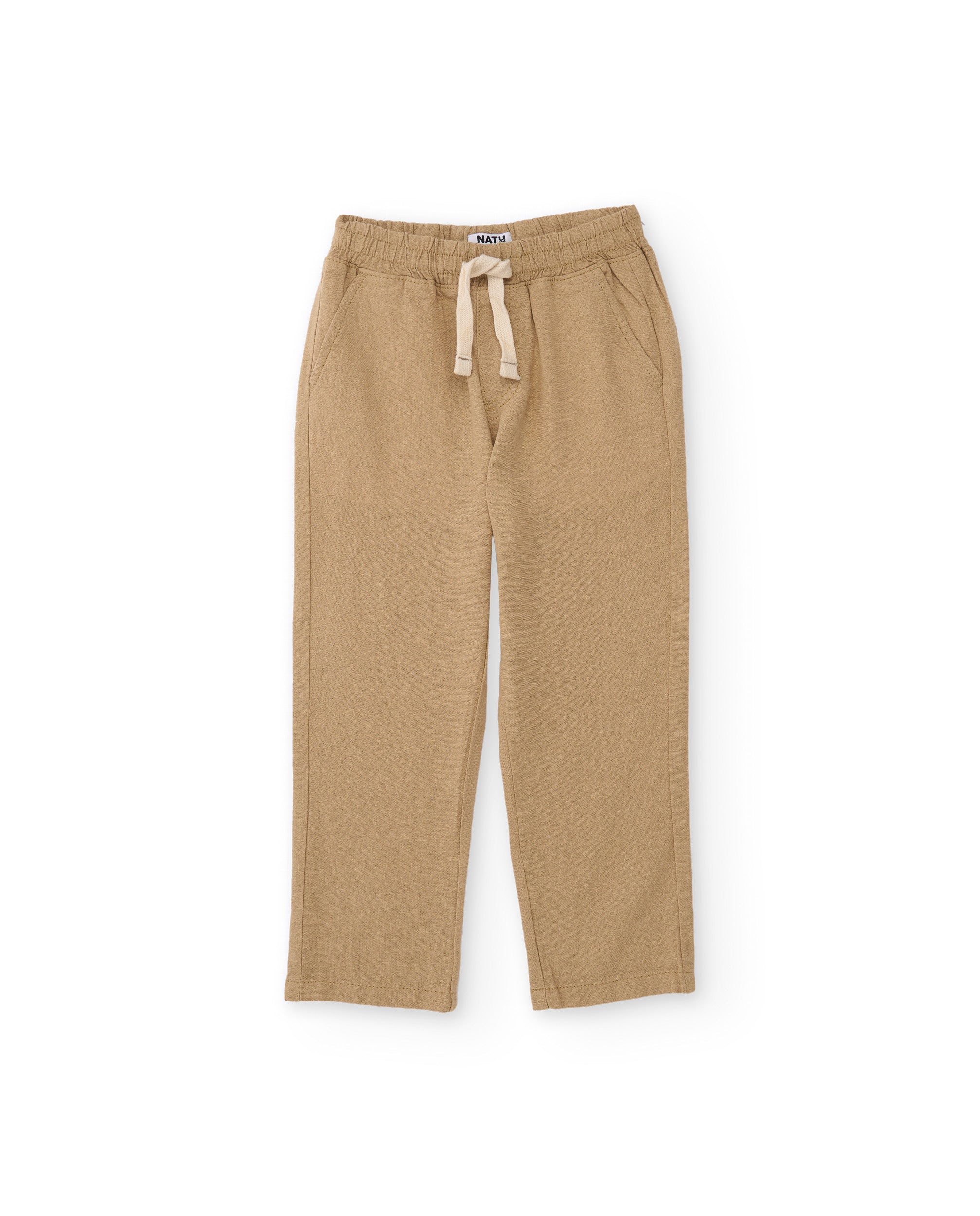 Tuc tuc pantalone bambino beige vita elasticizzata