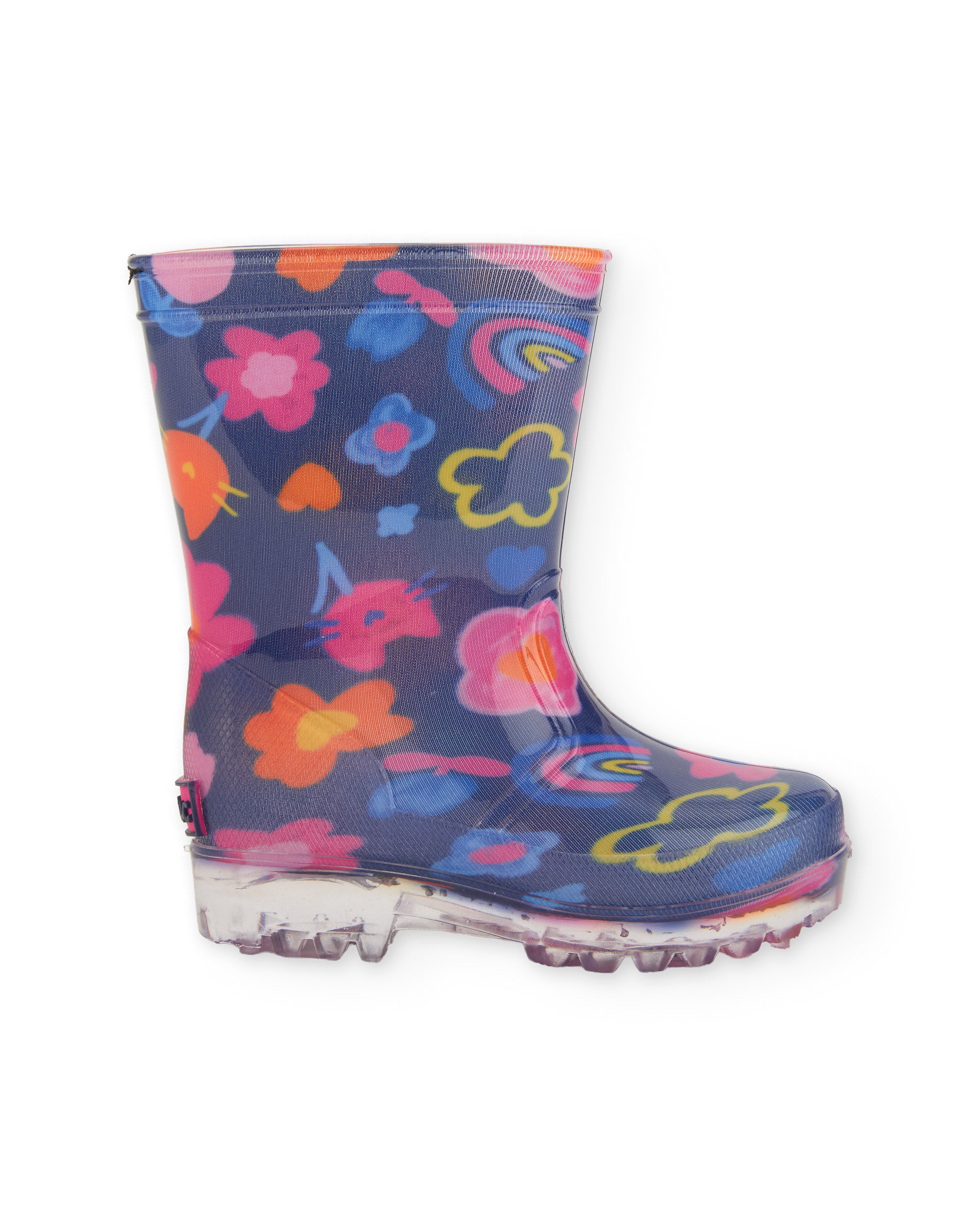 Tuc Tuc Stivali Pioggia Bambina Fiori Multicolor