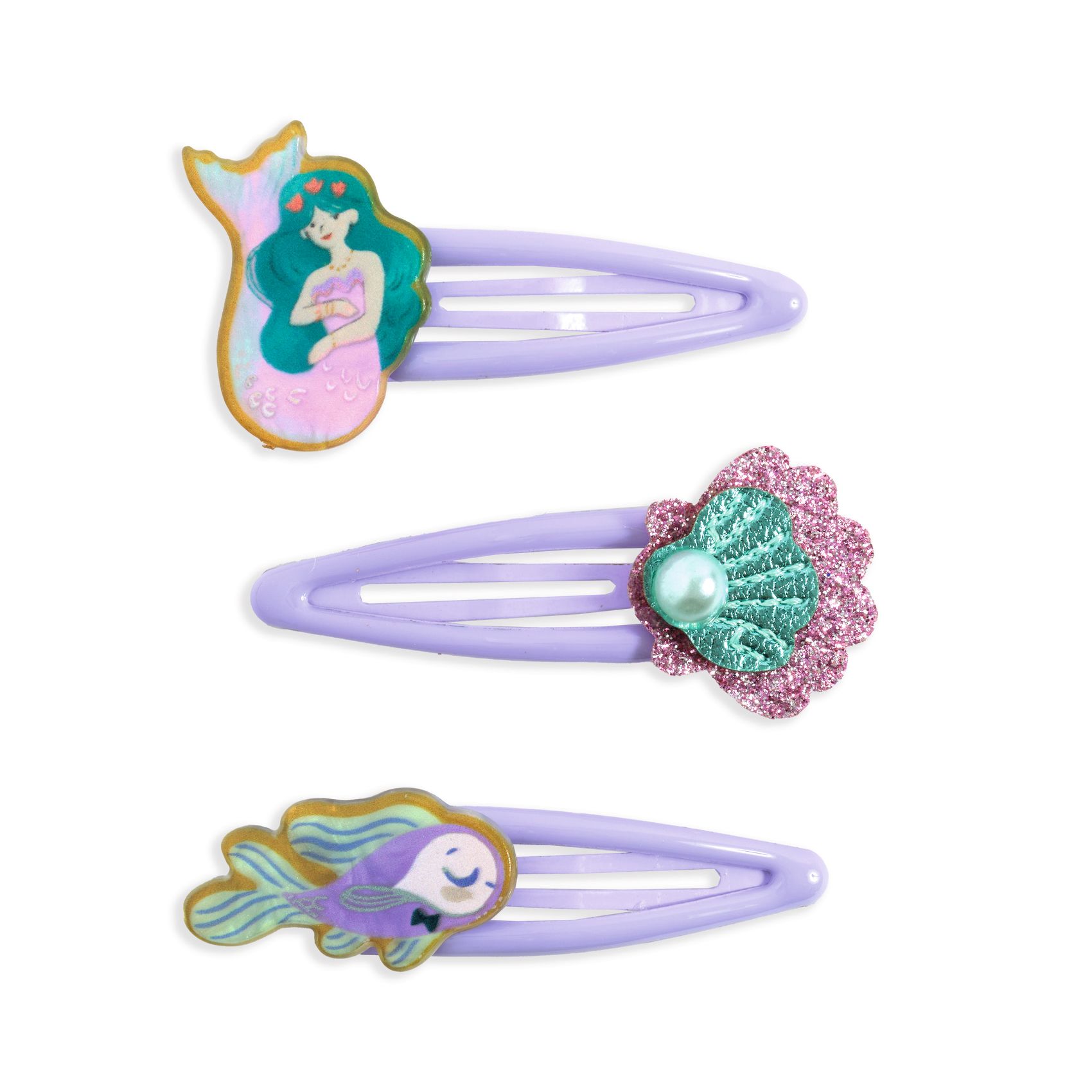 Djeco Loreleï Mermaid fermagli capelli 3 pz sirena