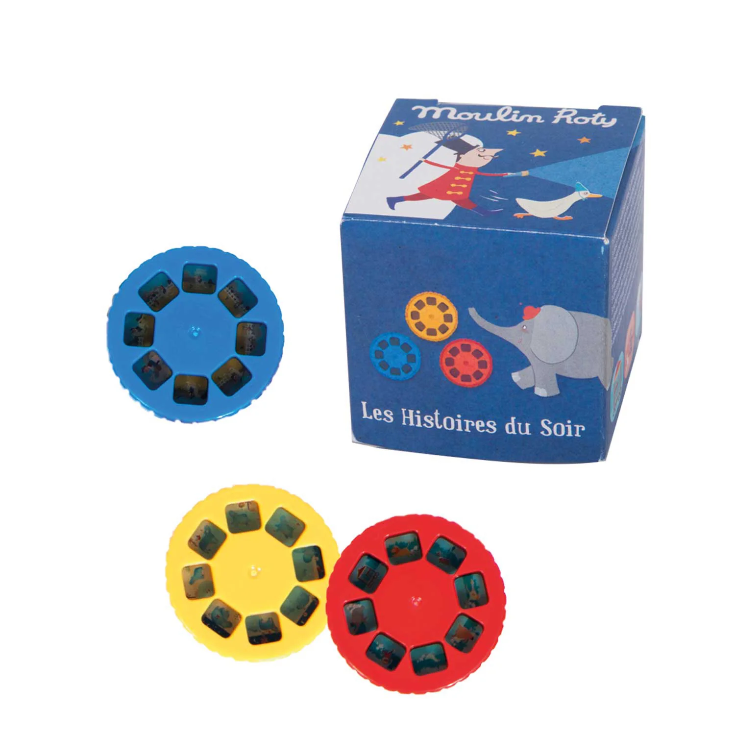 Moulin Roty Les Petites Merveilles Dischi Proiezione 3 Pz