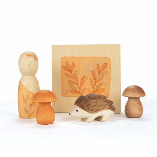 Ostheimer Hello Autumn Set Legno Autunno 5 Pezzi Grapat