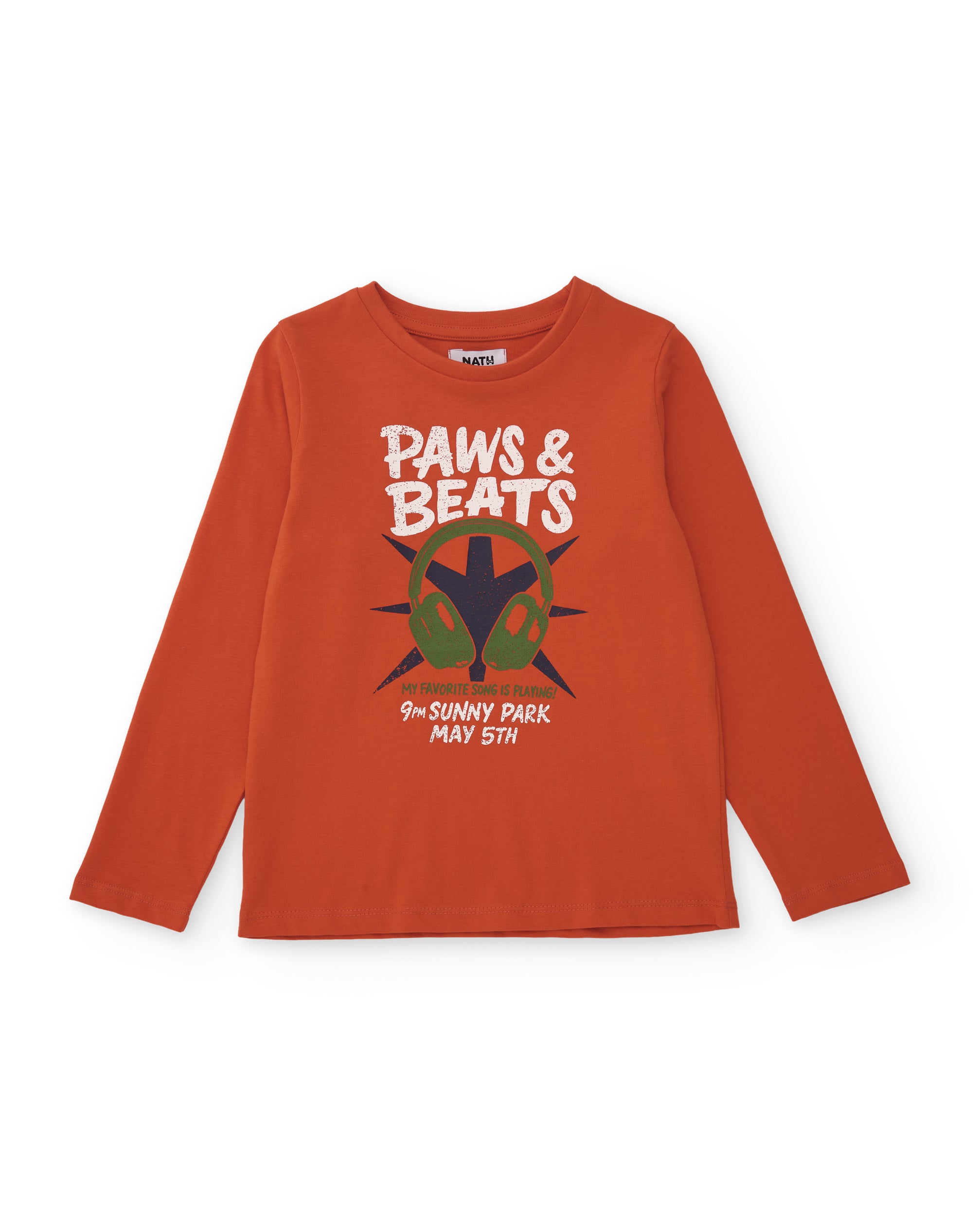 Tuc Tuc completo bambino arancione maglia e jogger