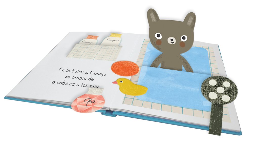 Dai facciamo il bagnetto libro gioco 12 pagine 3 anni