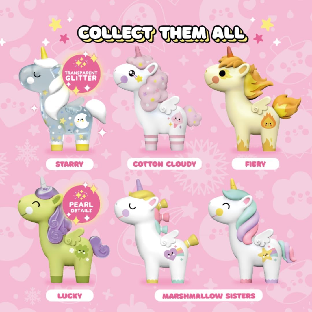 Dundun Unicorno bustina sorpresa figura vinile 8 cm