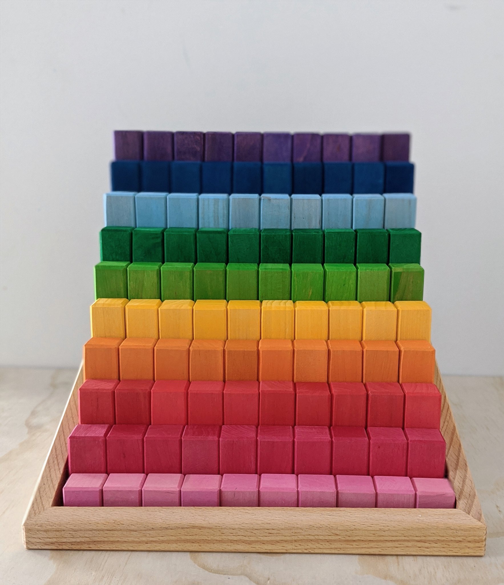 Bauspiel Building Step costruzioni in legno 100 pezzi
