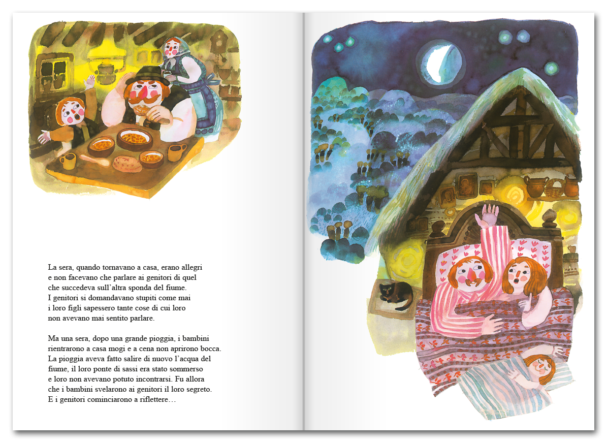 Bohem Press Il ponte dei bambini libro illustrato