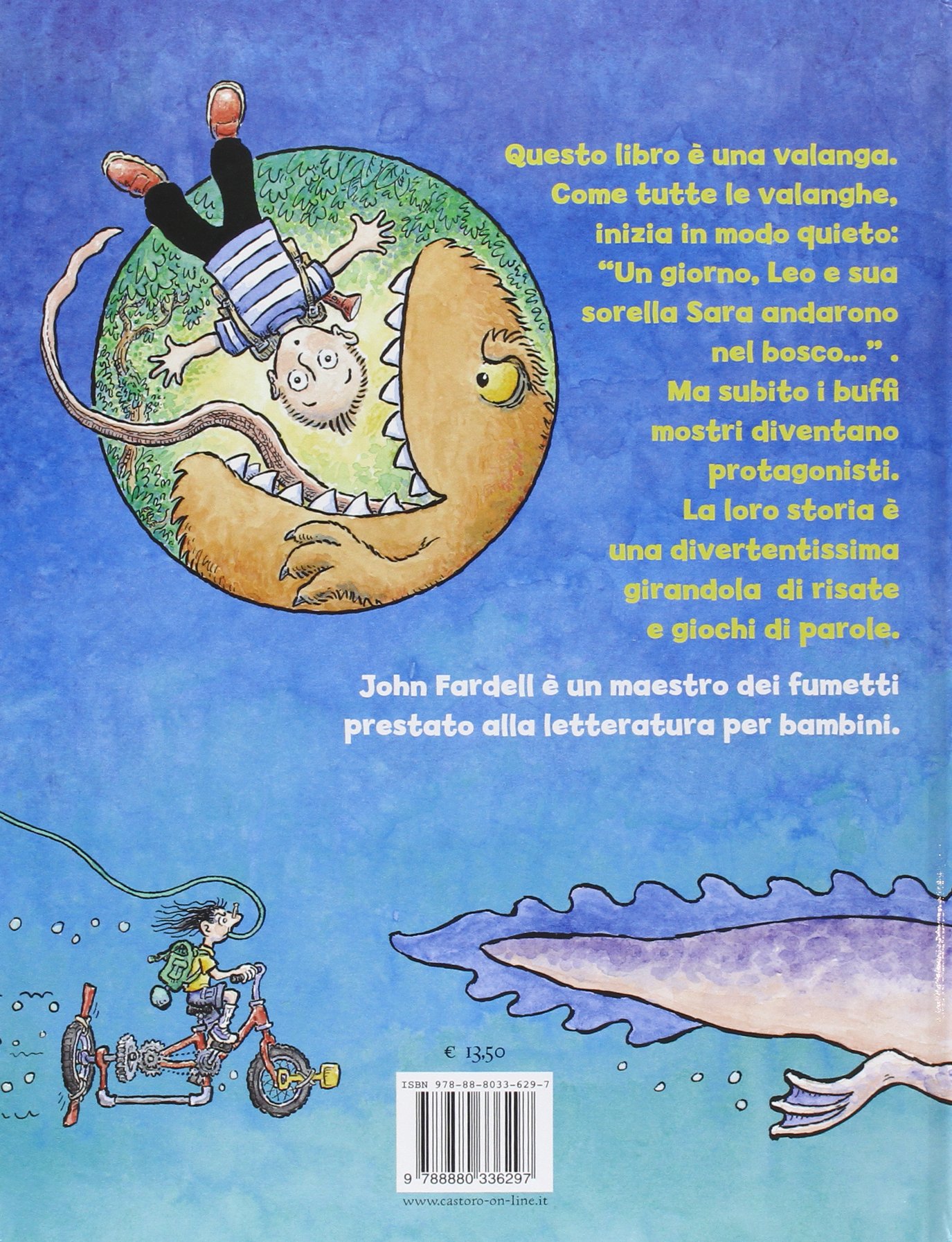 Ti mangio John Fardell Il Castoro libro bambini 4 anni