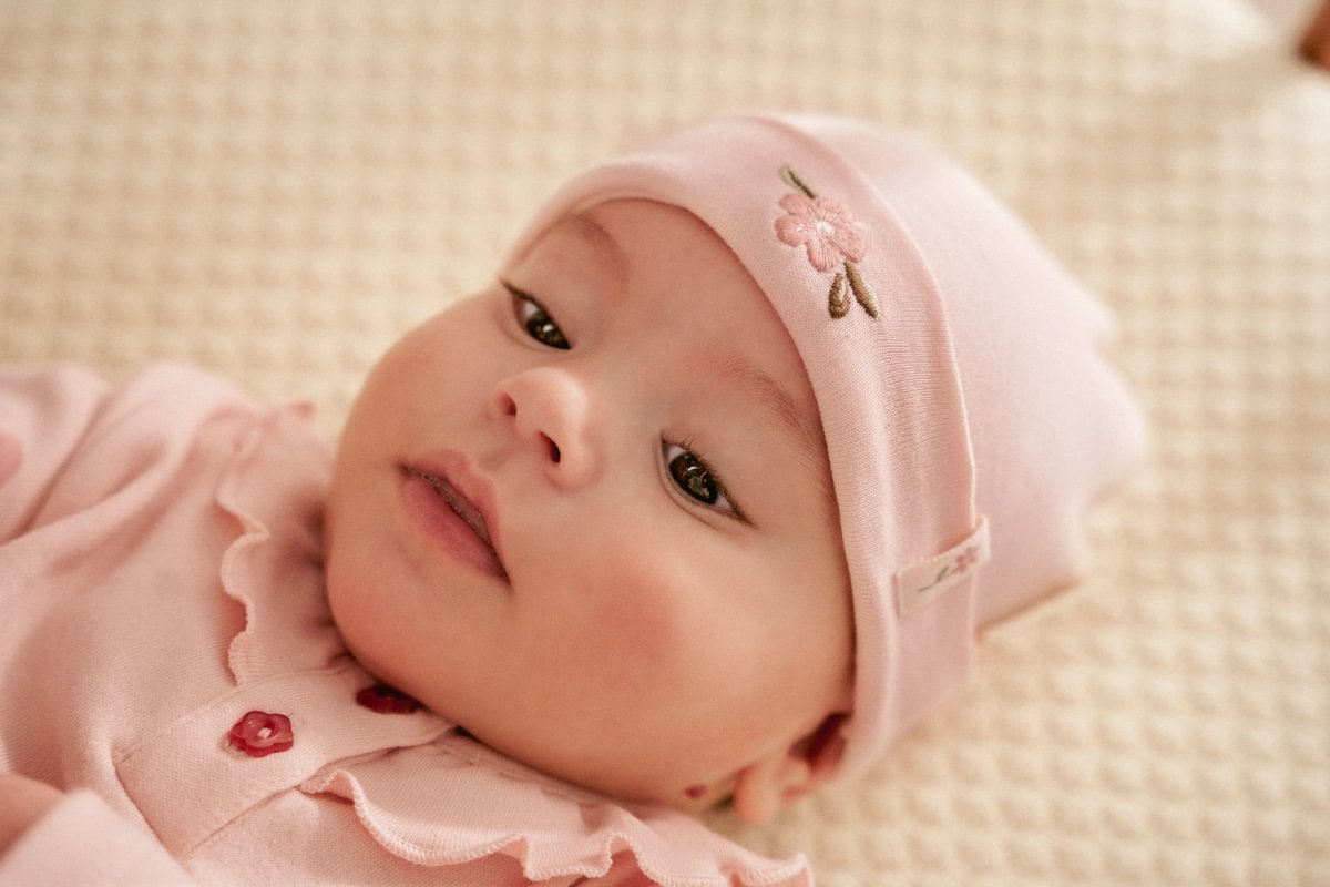 Little Dutch Fairy Garden cappellino neonato rosa