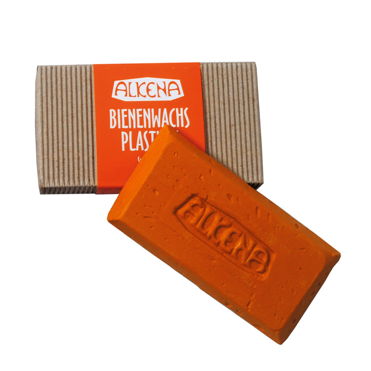 Stockmar plastilina cera d’api rosso mattone 200 g