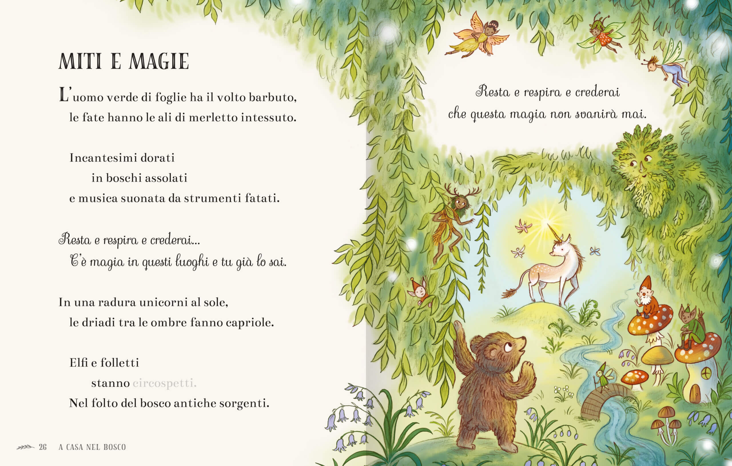 Emme Edizioni La Magia del Bosco libro bambini natura