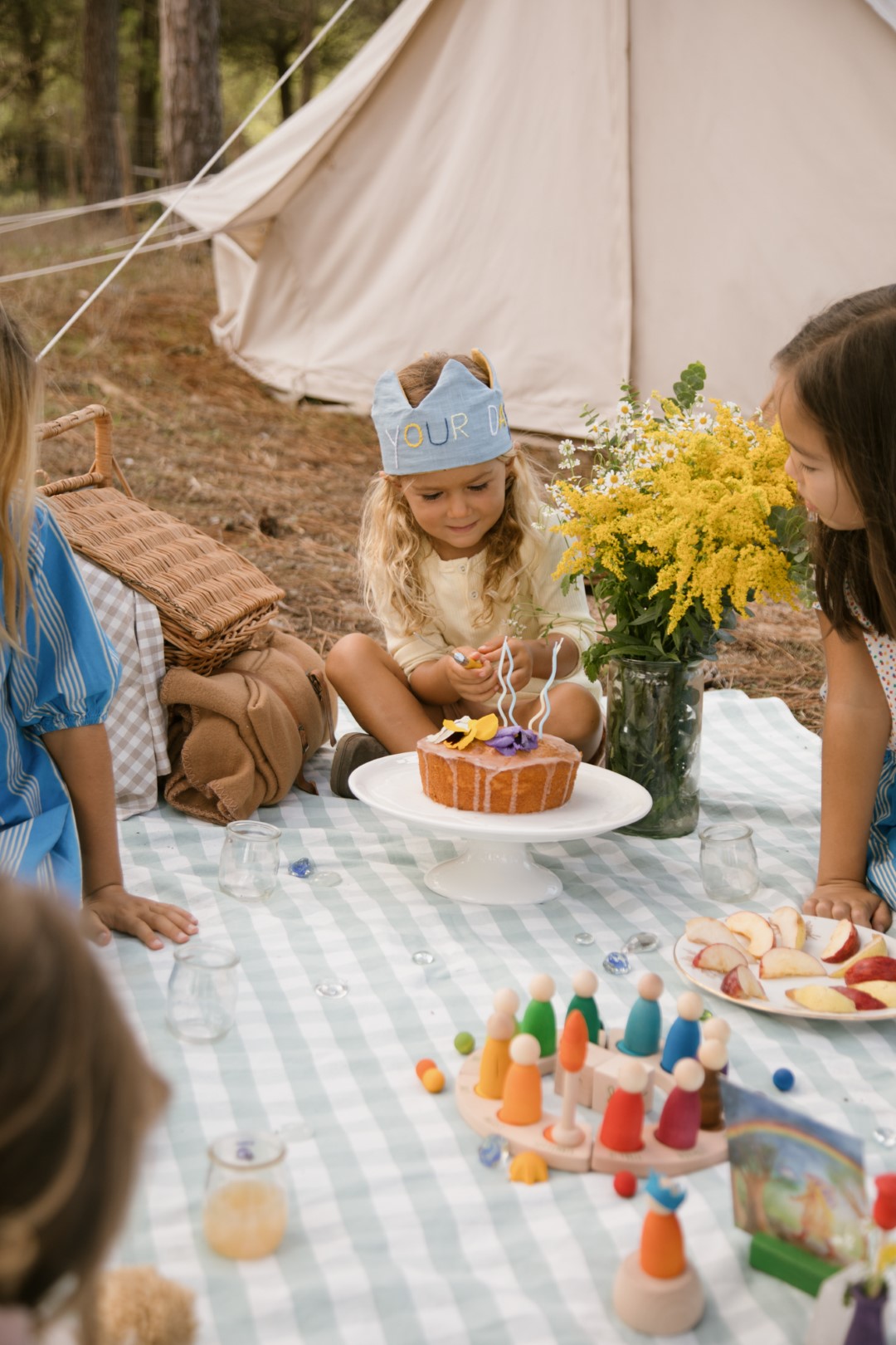 Grapat Your Day set decorazioni compleanno in legno
