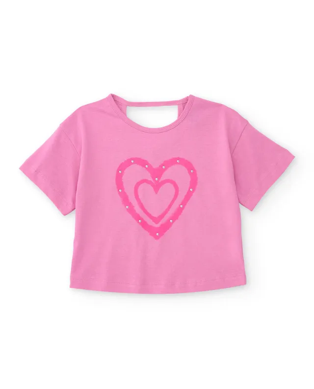 Tuc tuc maglia bambina rosa manica lunga cotone