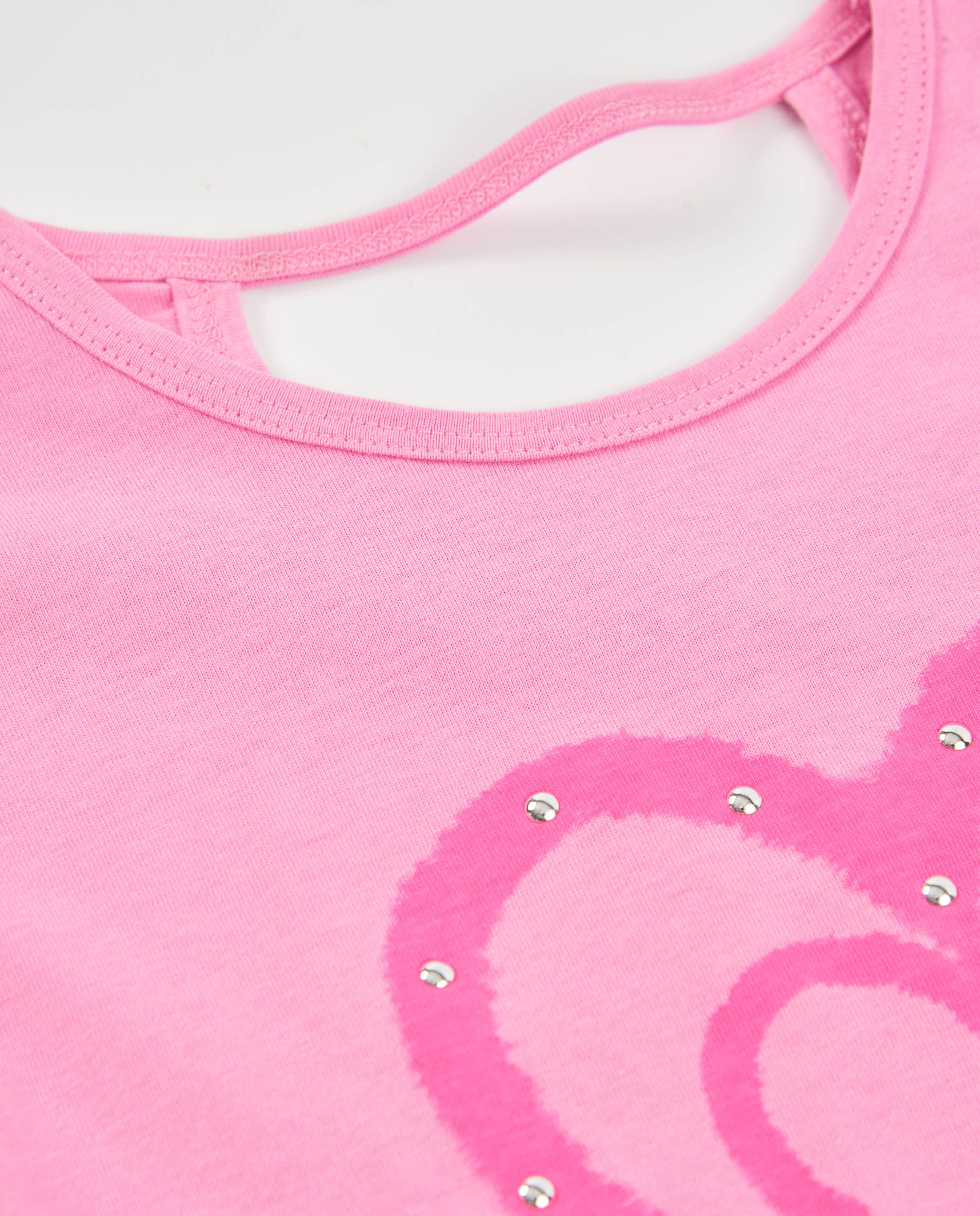 Tuc tuc maglia bambina rosa manica lunga cotone