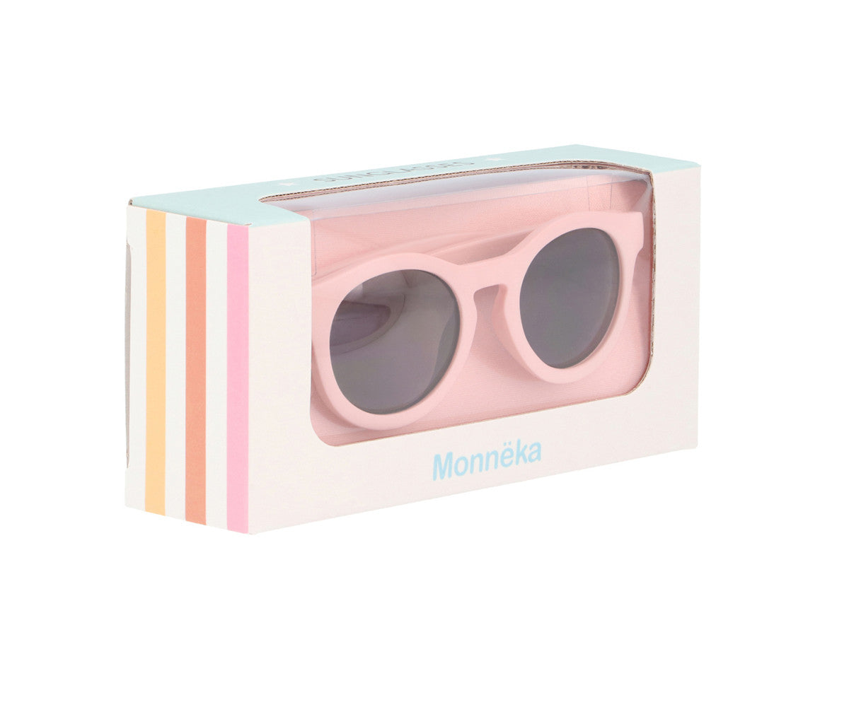 Monnëka occhiali sole bimba rosa