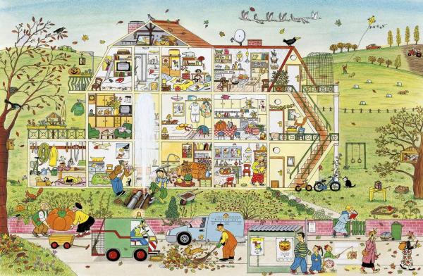 Topipittori La casa libro cartonato da 4 anni
