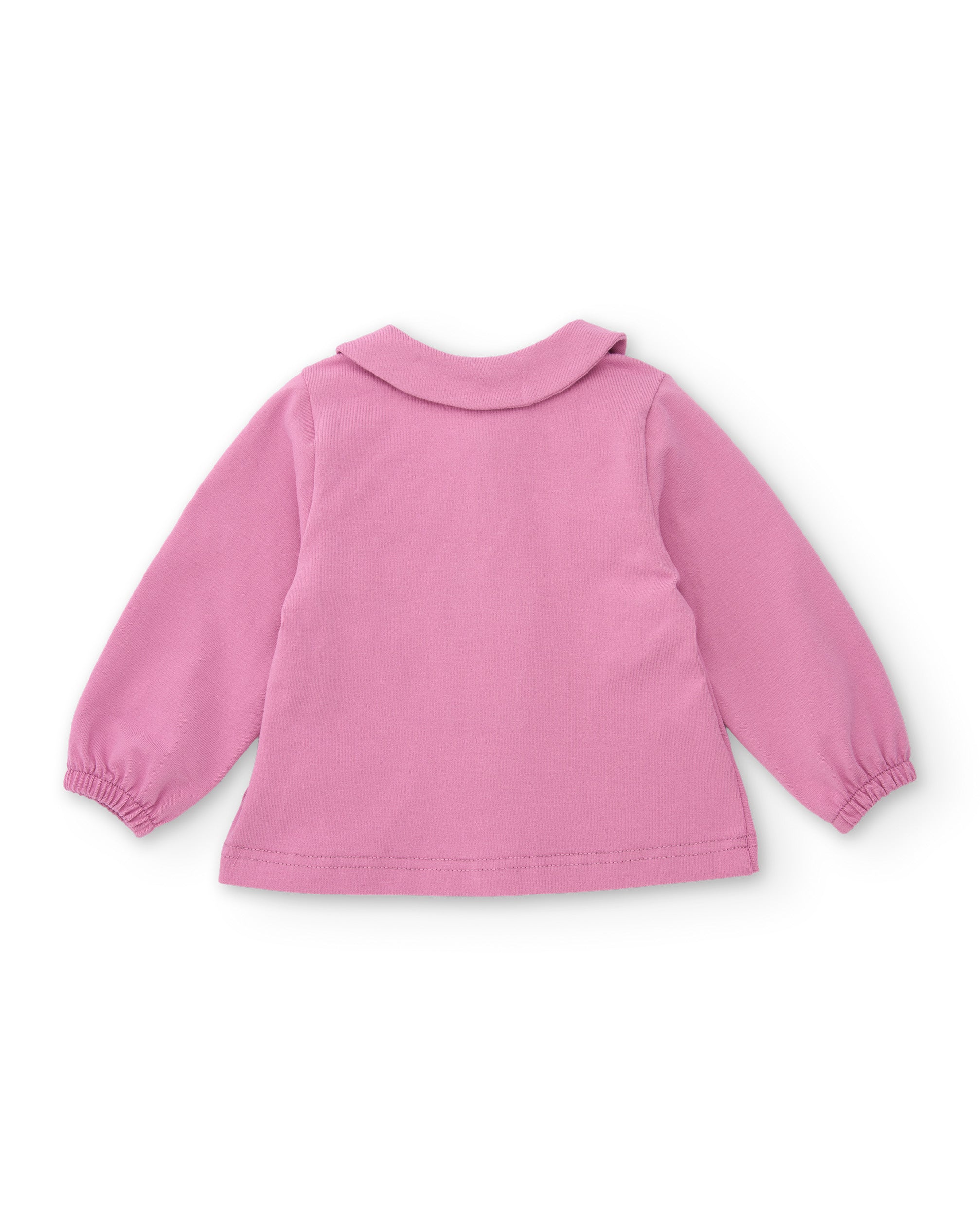 Tuc tuc set maglina neonata rosa gonna scozzese